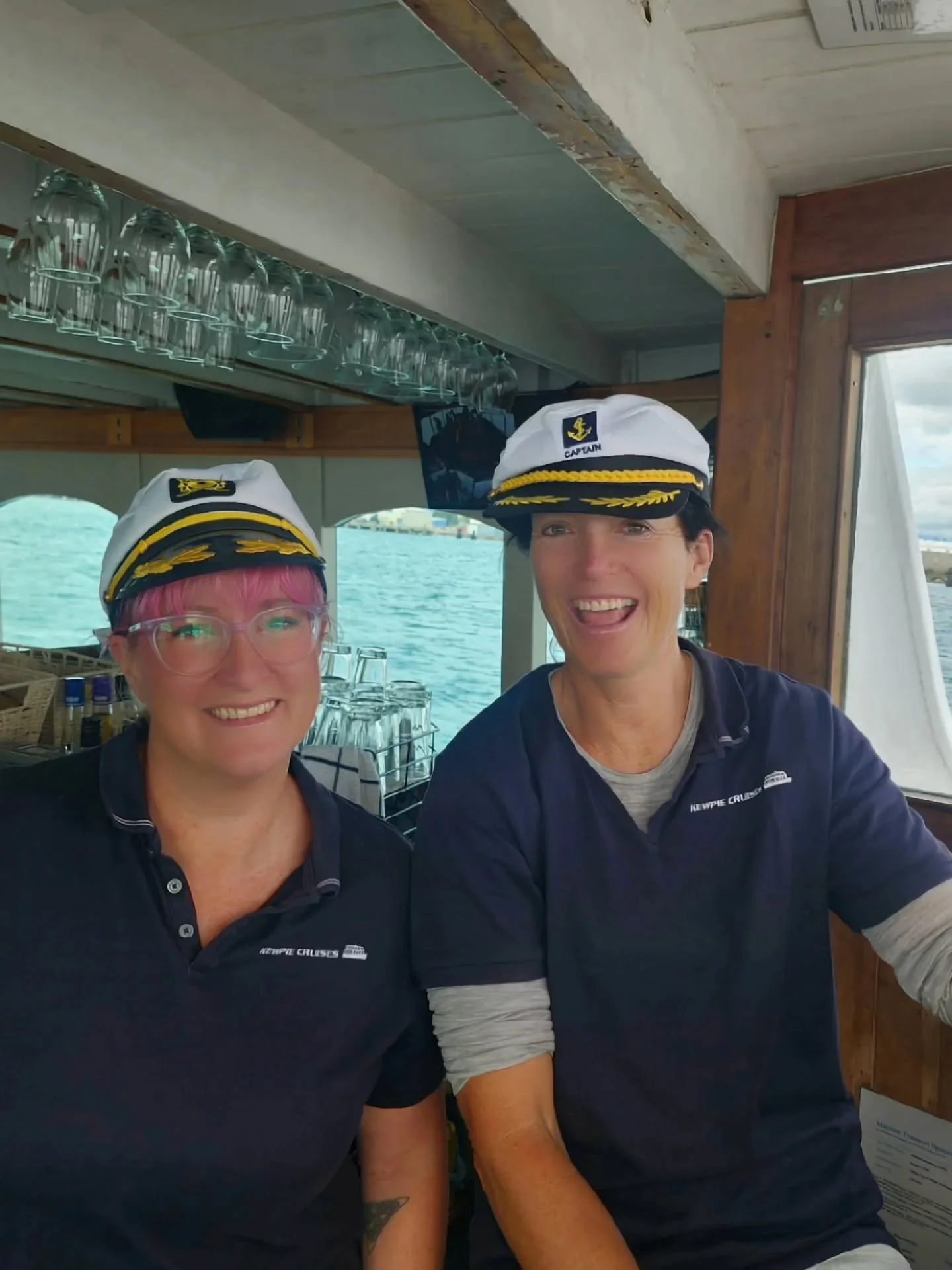 🙂 Smiles from the Captain &amp; Crew is something you'll defo get onboard Kewpie! 🚢
Cheers cheers cheers 🙌🏽 
🌞 book via link in bio, running this weekend, 2 &amp; 3 May and more!