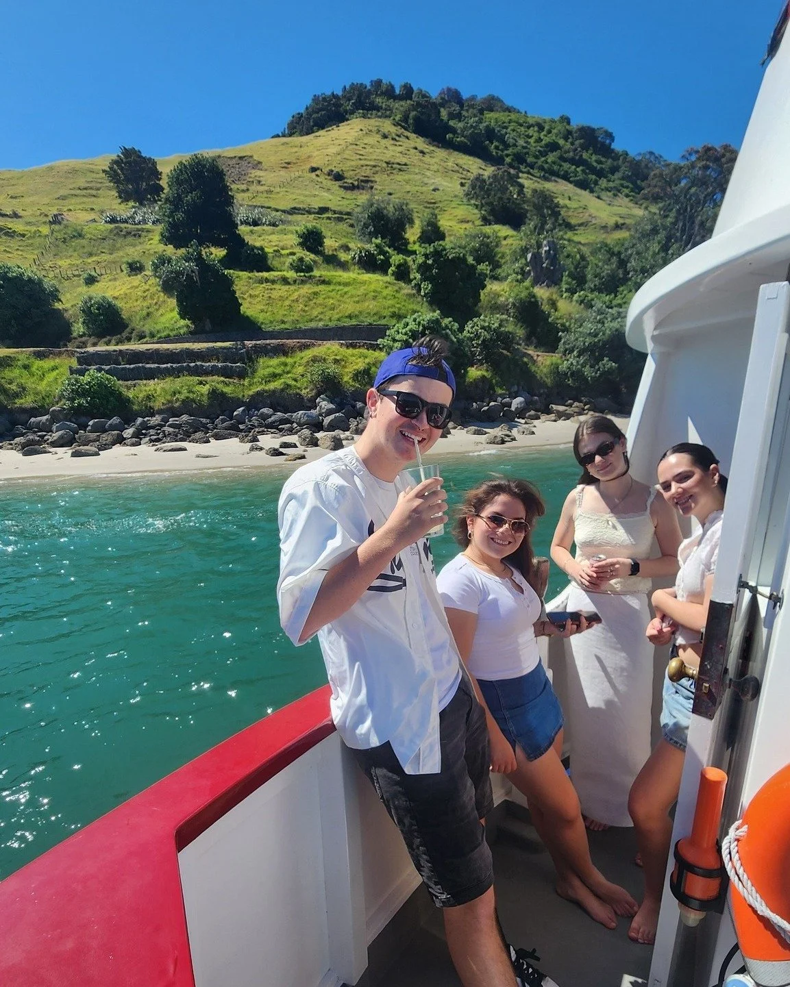Cheers to Fife Lane for coming out with us on a charter ⛴
Psst! We're still open for private charters in the winter months - drop us a message to find out more!
.
.
.
#privatecharter #privatecharternz #newzealandparty #privatecruise #privatecruisenz 