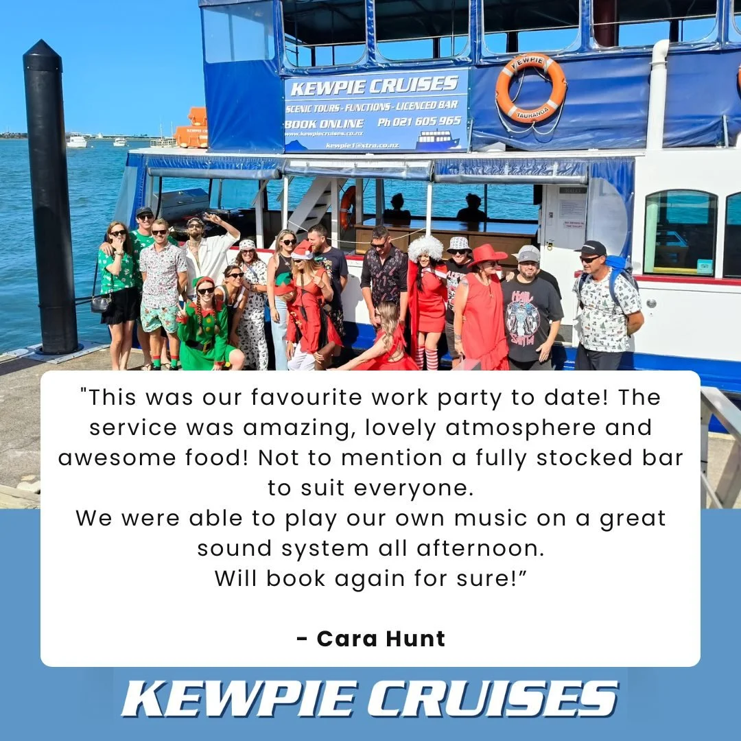 🙌 Planning a private party? Look no further 😎
Hear from others who have been out with us 🥂✨⛴🍾🍇🍍🎶🧀🍷
.
.
.
#privatecharter #privateparty #newzealand #tauranga #mountmaunganui #northislandnz #workparty #birthdayparty
