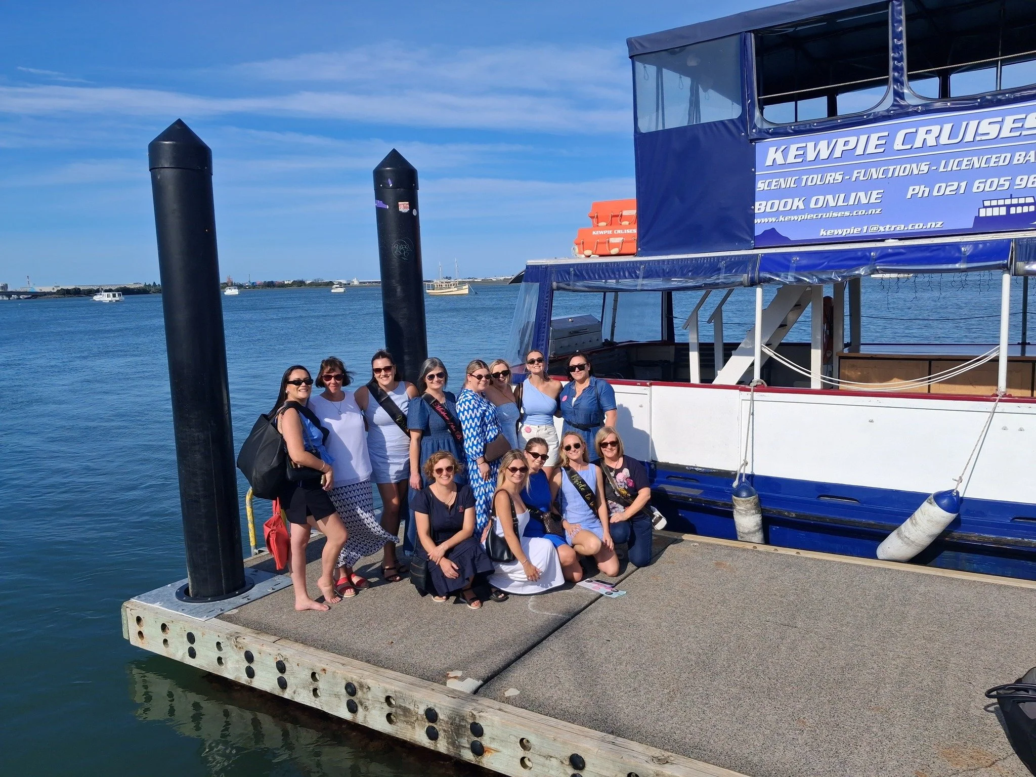 The ultimate send-off for our beautiful Bride-to-Be! The girls took over the Kewpie deck for an afternoon of endless laughs, gorgeous harbour views, and plenty of bubbles. 🍾

No crowded bars, no shouting over strangers - just the bride's favorite pl