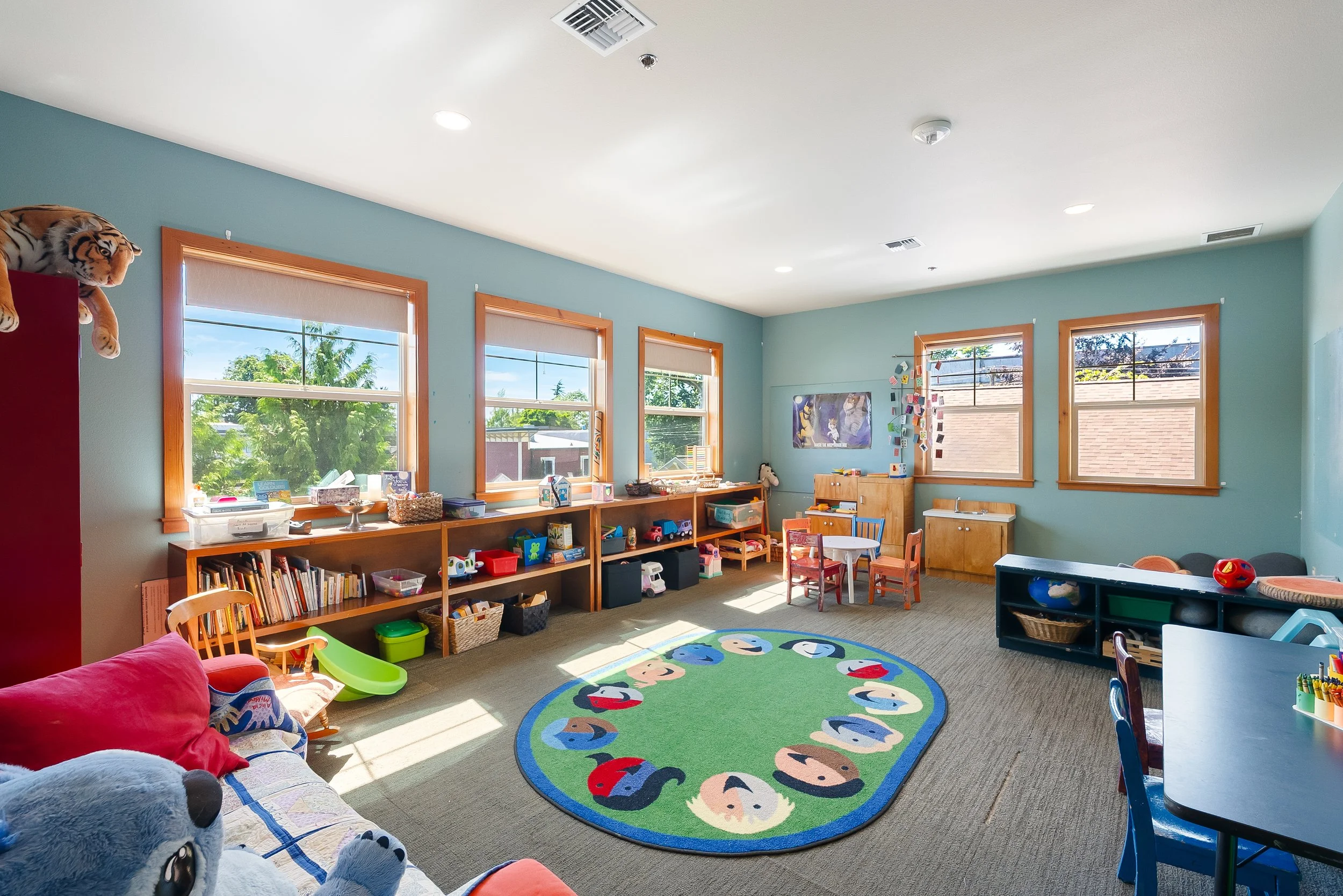 Upstairs classroom