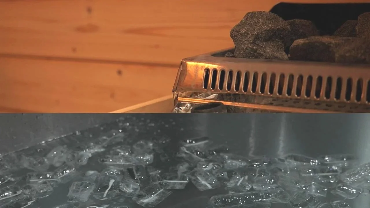 Alternance sauna & bain froid