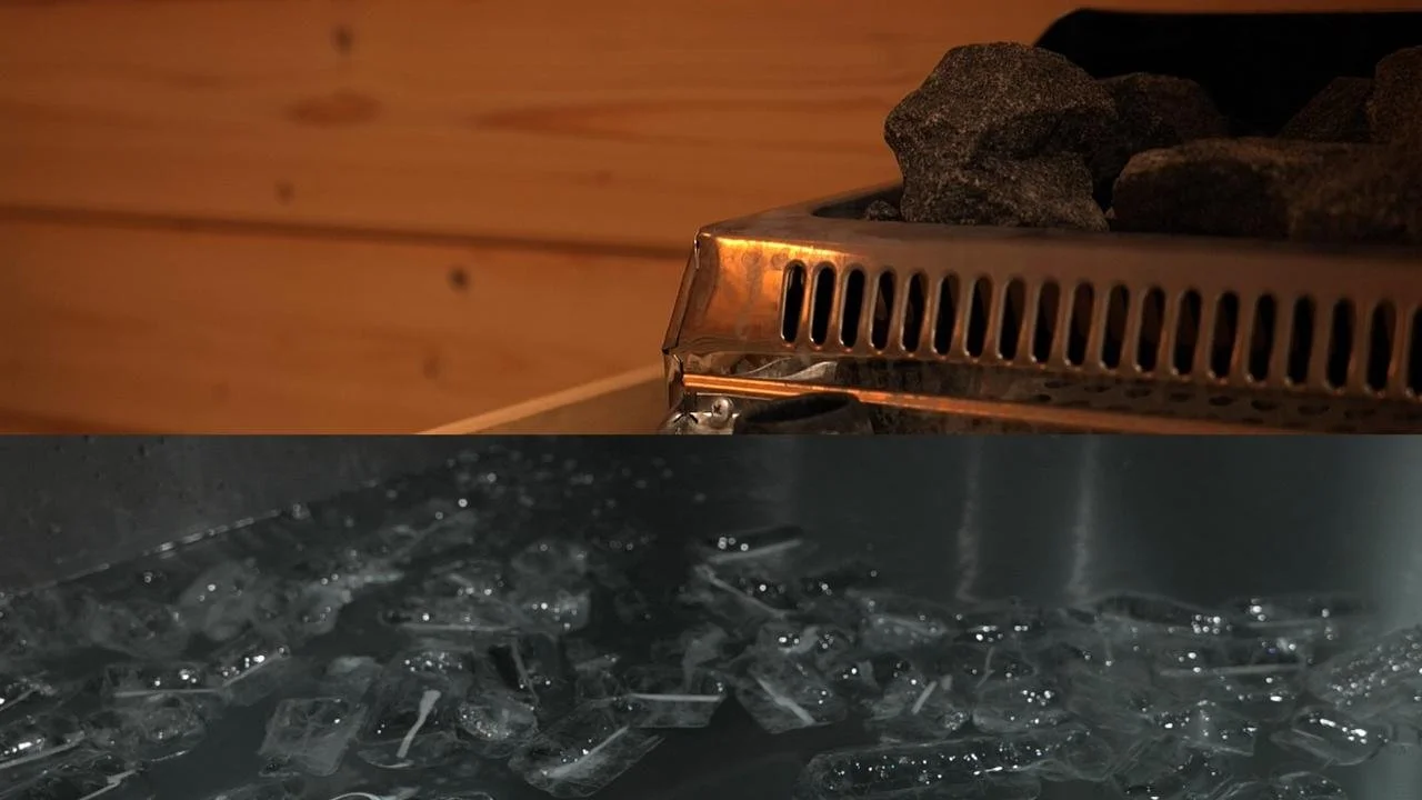 Alternance sauna & bain froid