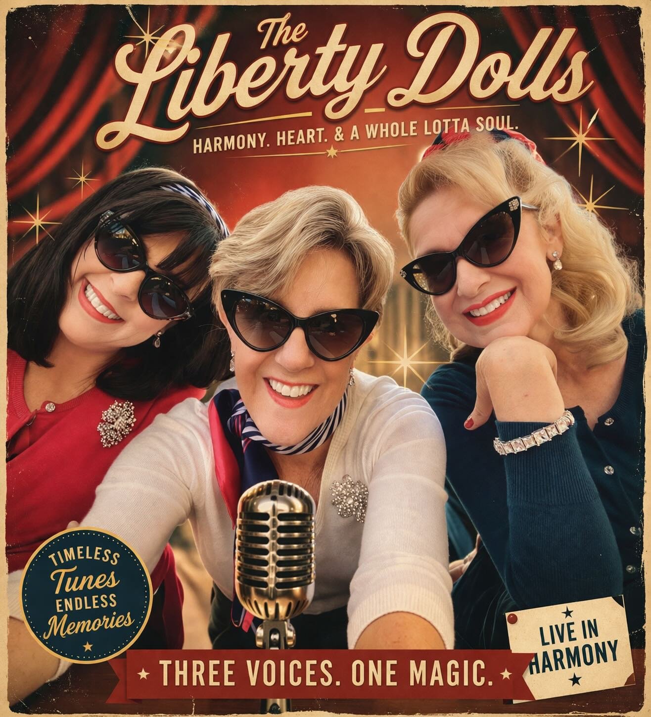 Boppin&rsquo; and doo-woppin&rsquo; ourselves into a super busy spring and summer! Here we go&hellip;!⭐️🎶💋❤️🇺🇸