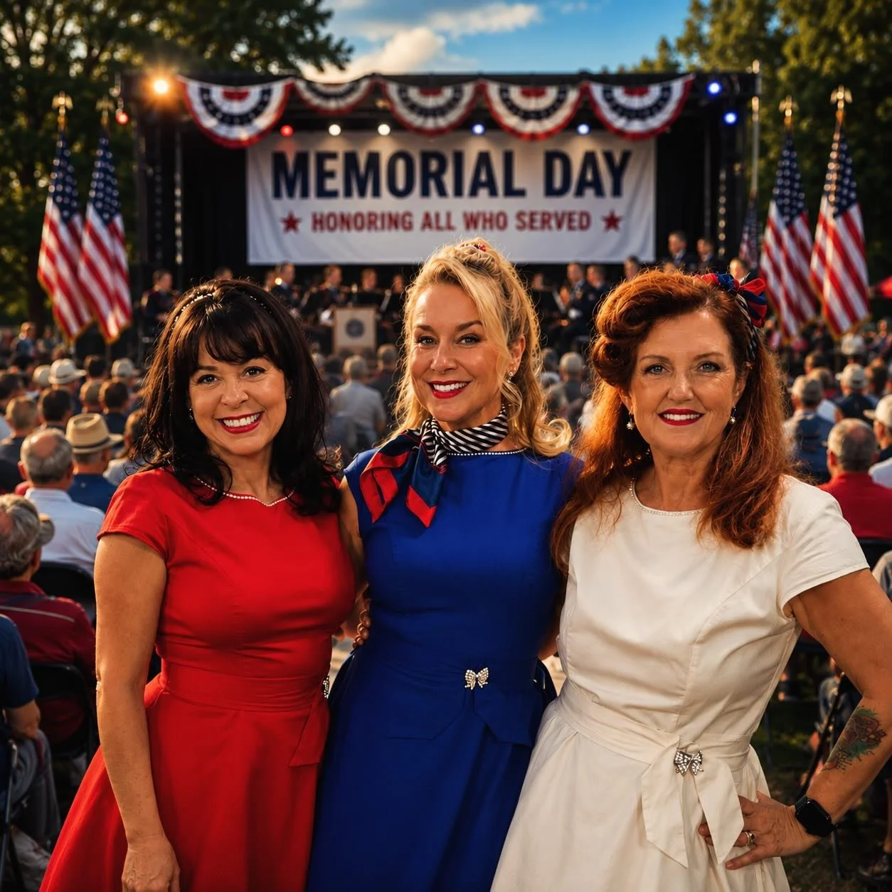 We had a wonderful performance today at Brookdale Chambrel Sr. Living. Today we honor our fallen heroes.&hearts;️🇺🇸⭐️🎶