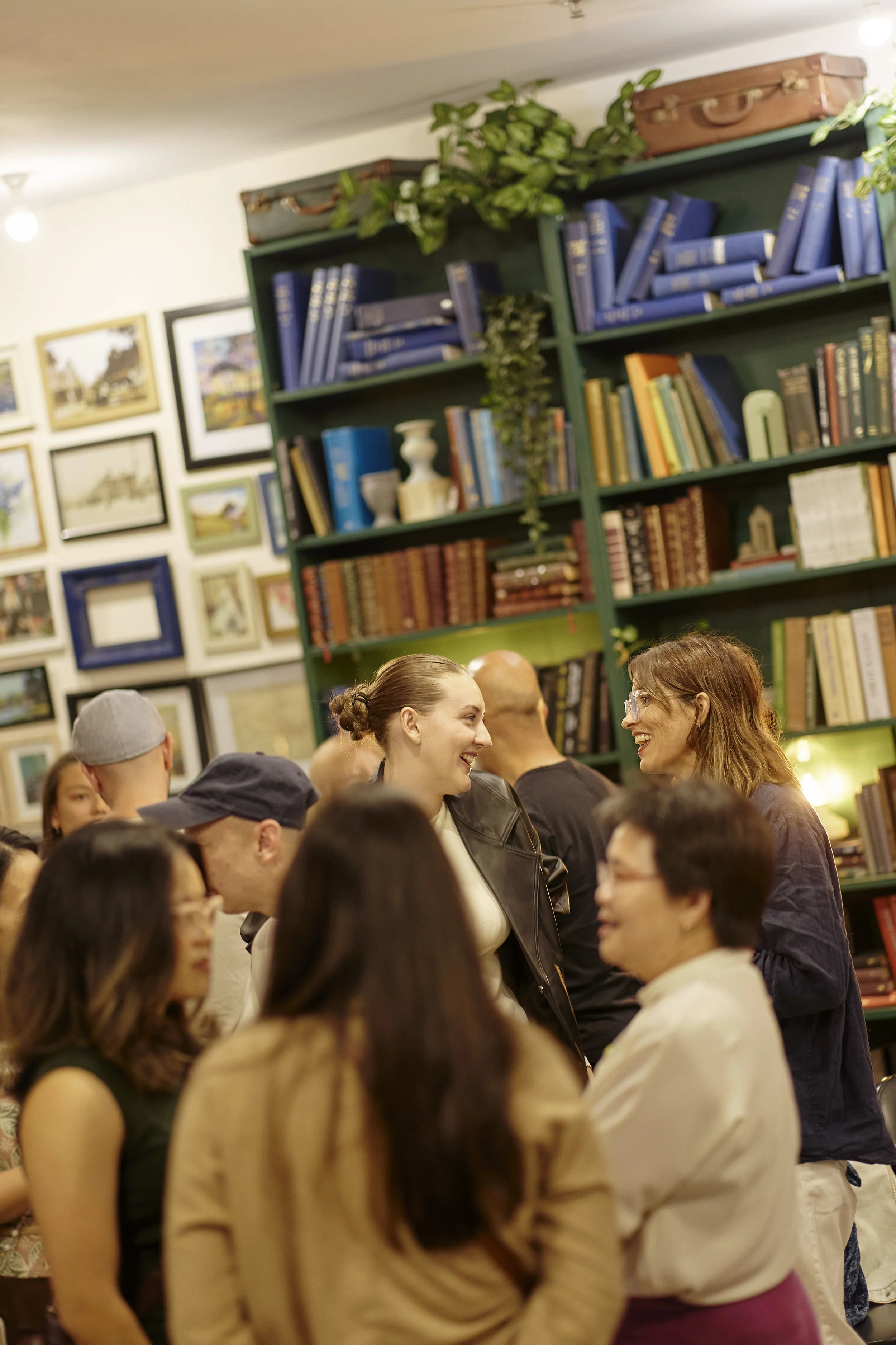 Guests in conversation during The Soft Power Manual launch event in Sydney.