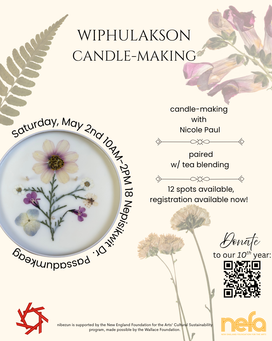 Candle Making Class with Nibezun