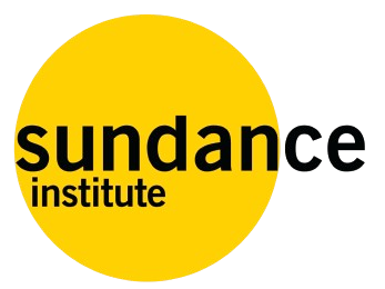 Logo of the Sundance Institute with a yellow circle background and black text.