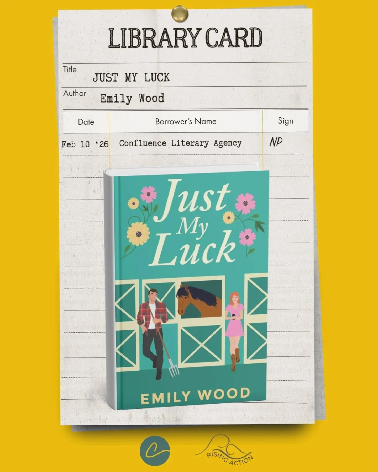 Sloan and Parker are about to book a special place in your heart--happy on sale day, @emilywoodwrites! 🌼🐴🌼

***

For fans of Jen DeLuca and K.A. Tucker, a contemporary rom-com set on a small-town farm where a social media brand manager discovers l