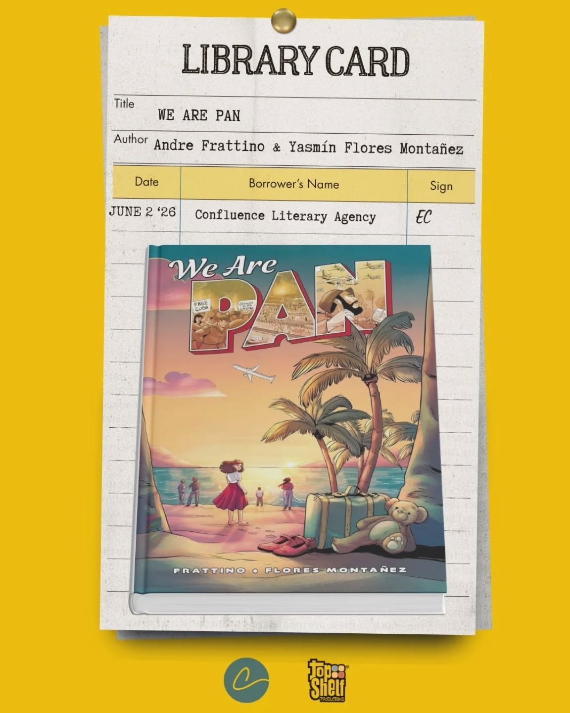 The story of Operation Peter Pan has been told, but never like this. We Are Pan, a gorgeous new graphic novel,&nbsp;is officially on sale today! Congratulations to all the talented creators on this project&nbsp;🛫🌴

Written by&nbsp;@arfstudios

Draw