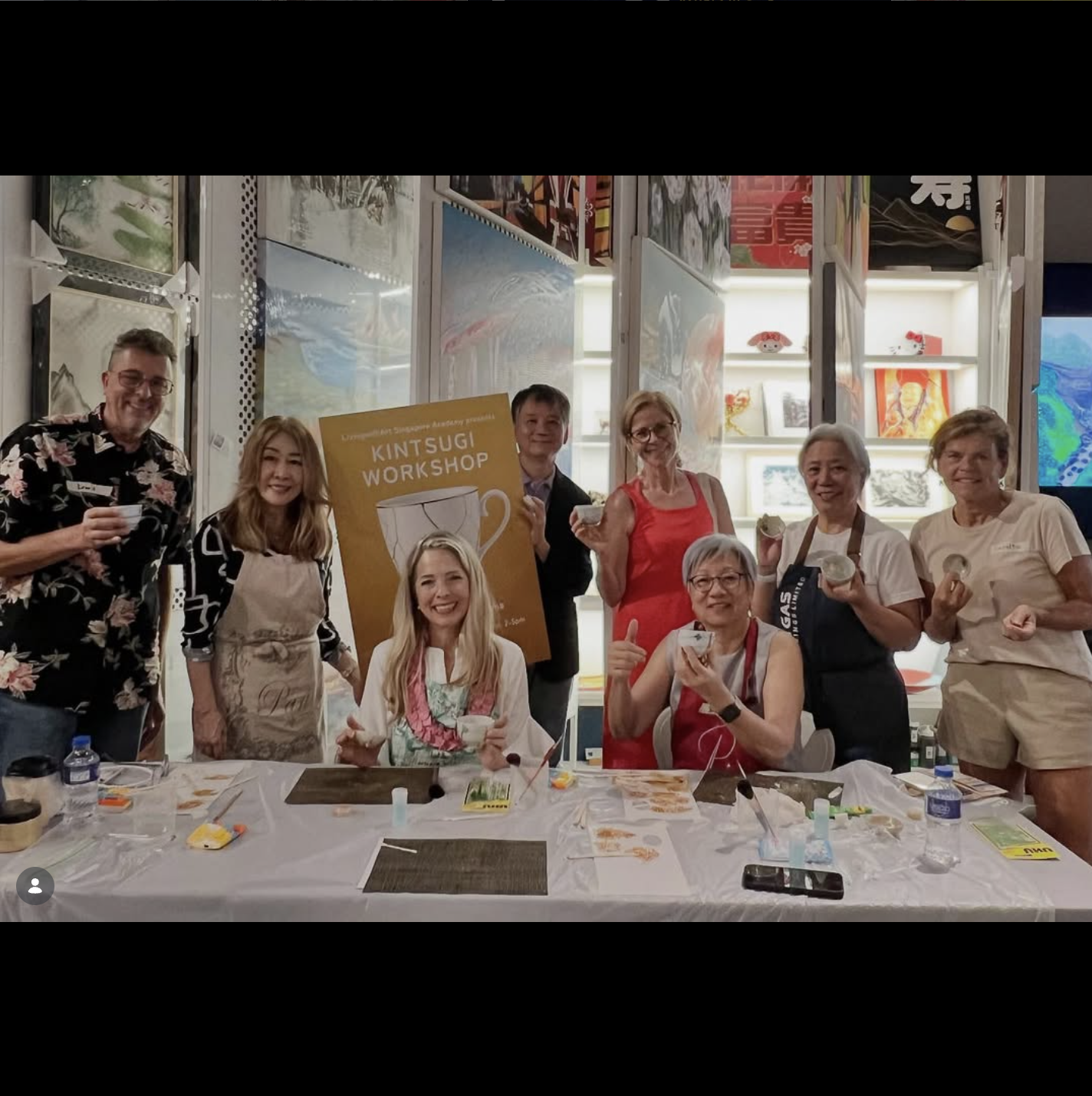 On Aug. the 31st, 2025, The Blast with Kintsugi Workshop at Living with Art‼️