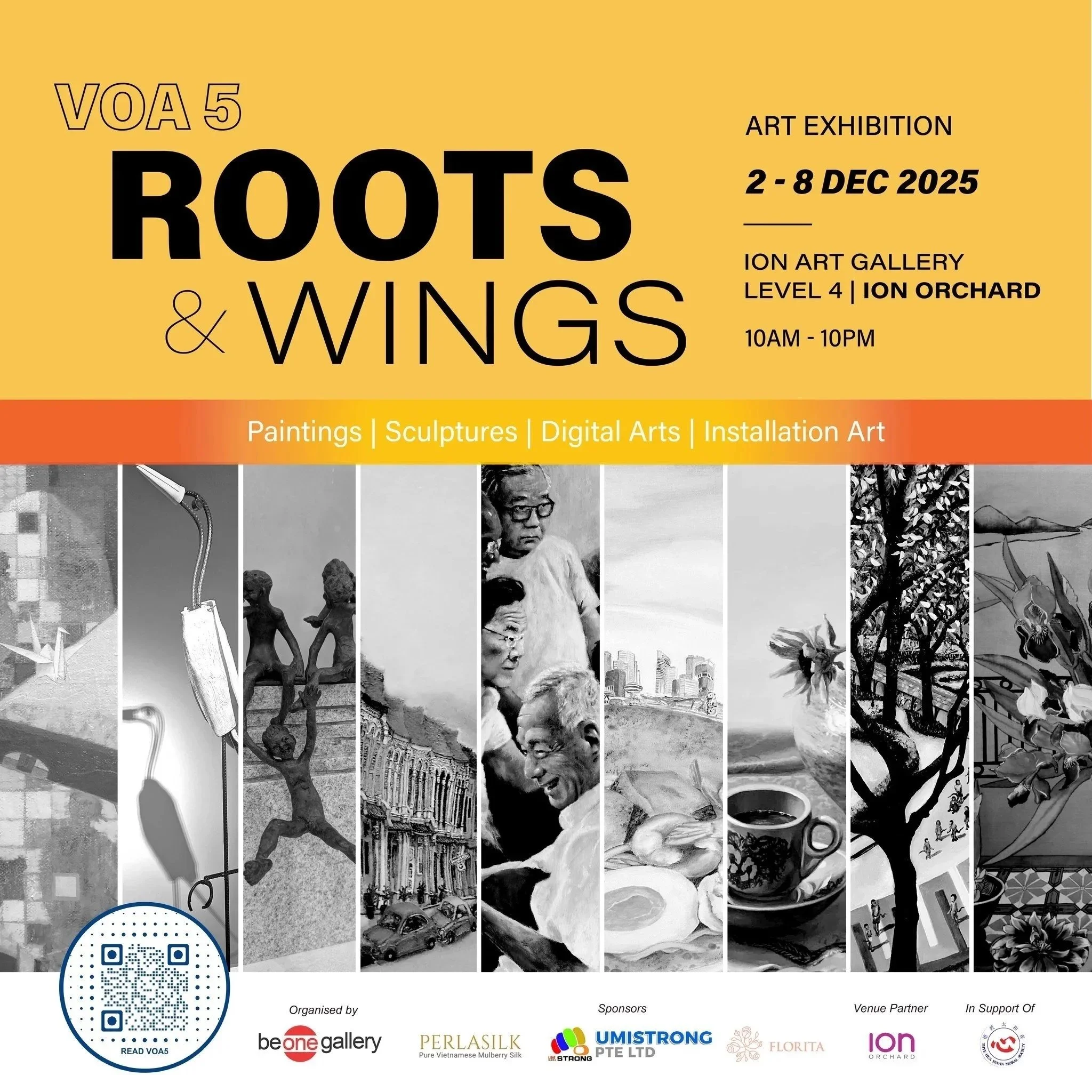 Participated in VOA5 Roots &amp; Wings Exhibition at Ion Gallery