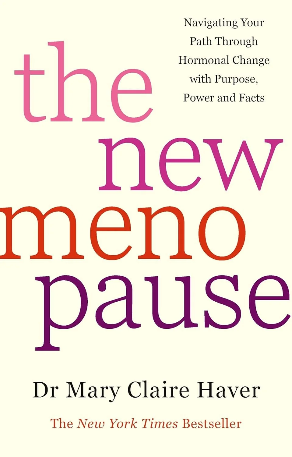 The New Menopause: Navigating Your Path Through Hormonal Change with Purpose, Power, and Facts