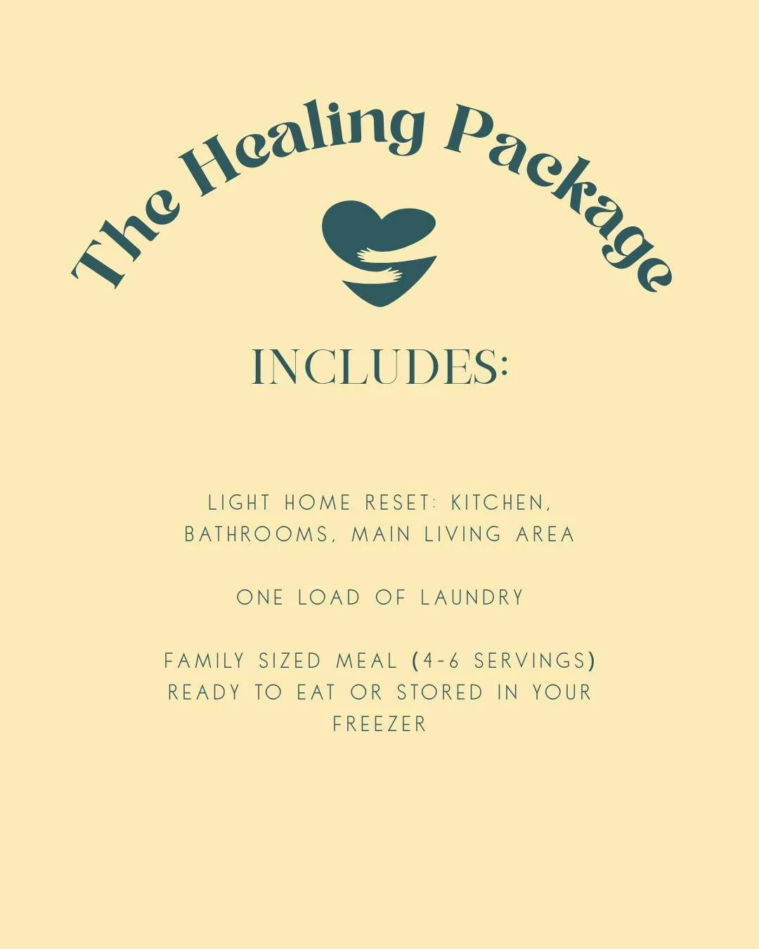 I want to brag on The Fourth Trimester for a minute. I love that someone thought of this. I know from experience how overwhelming being a new mom can be, and how things like cleaning and cooking can feel when you're trying to heal. I also know what i