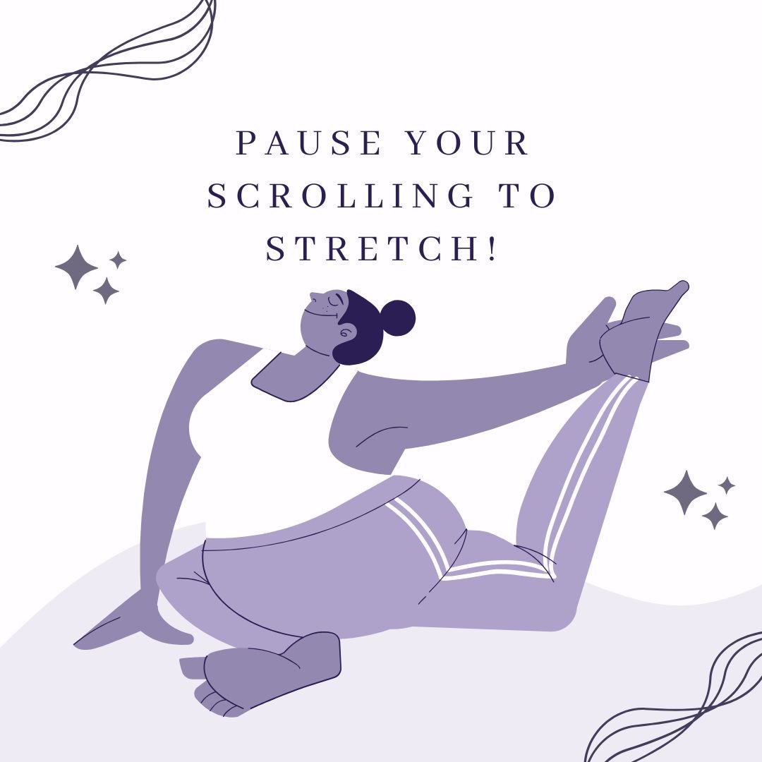 I'm not sure about you, but Christmas has really snuck up on me.  I can't believe that it's next week! 🎄

  If self-care has slipped a bit in the busyness of the season, let this be your gentle reminder to pause for a simple stretch. We may not alwa