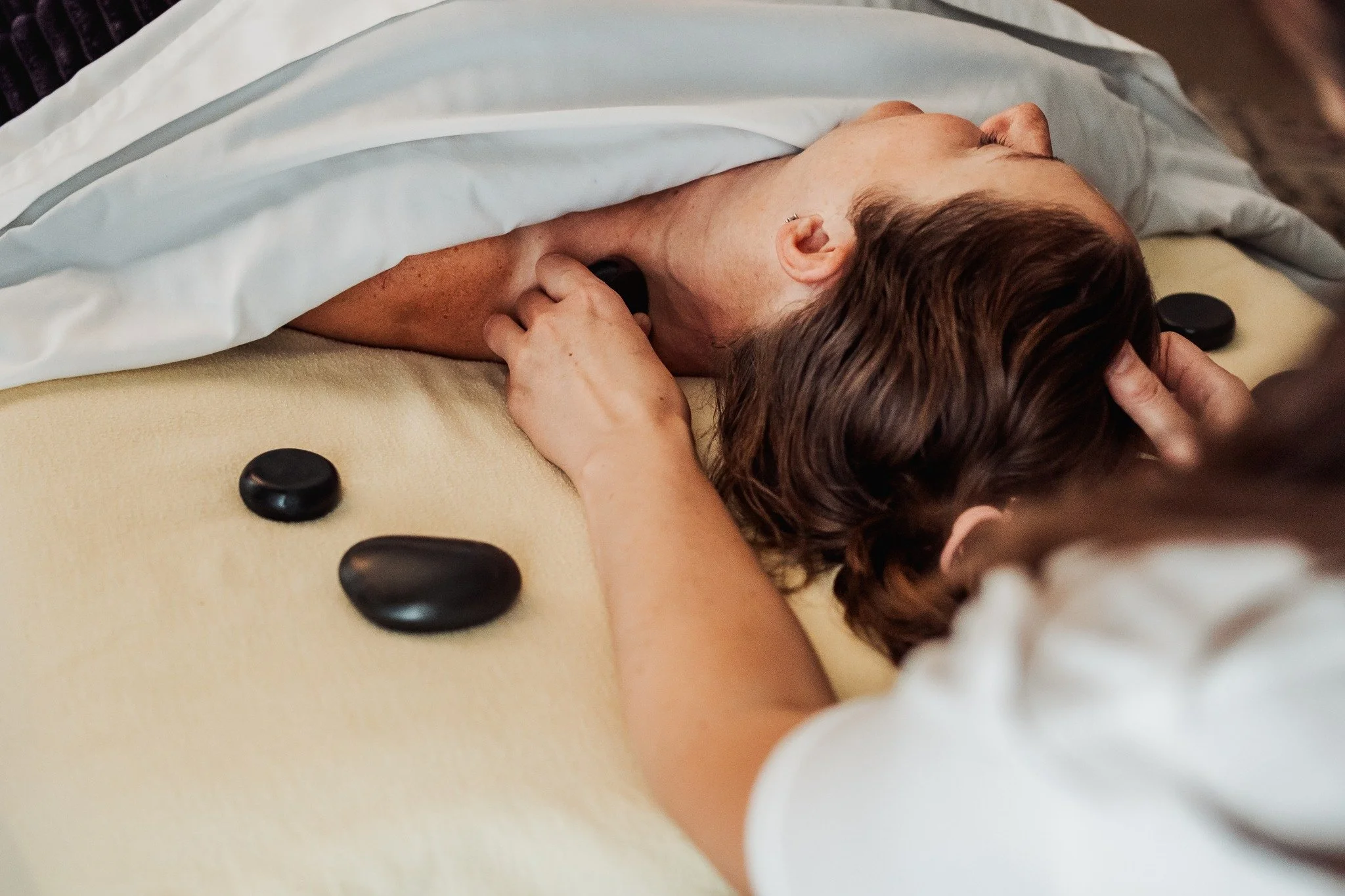 Why I love working with hot stones ♨️

Before you ever get on my table, I ask a lot of questions.
How you move through your day.
What your body repeats over and over.
What&rsquo;s bothering you&mdash;and what you&rsquo;ve already been carrying.

When