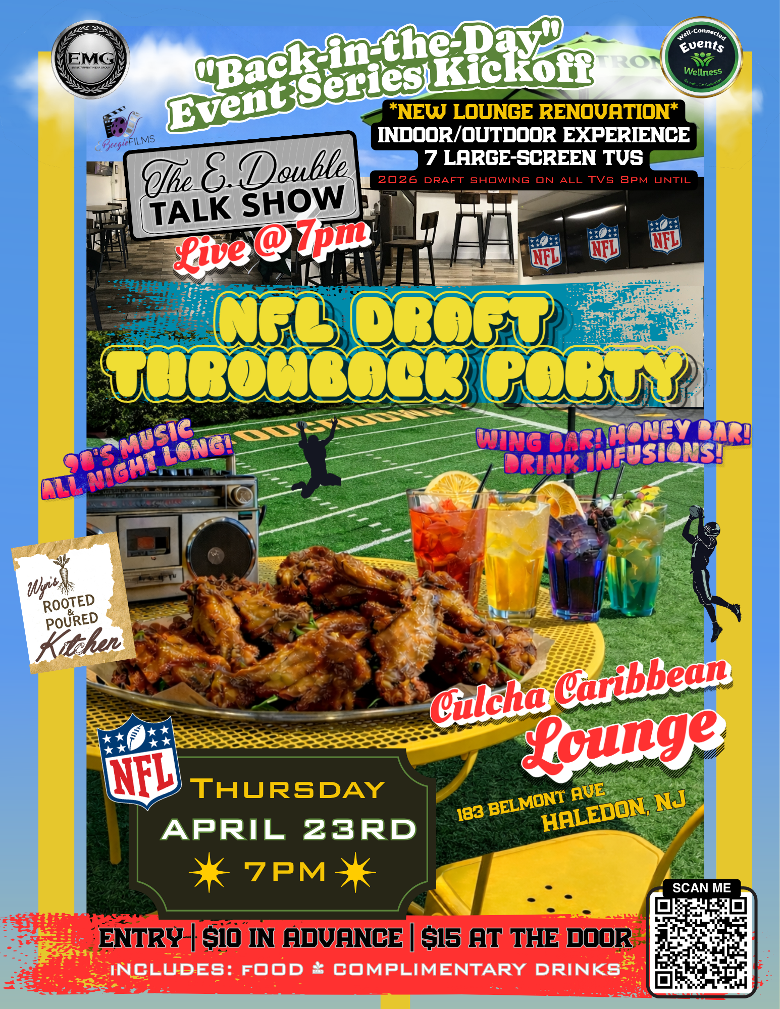 NFL Draft Throwback Party | "Back-in-the-Day" Series