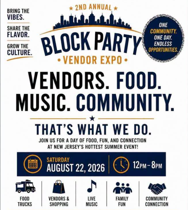 2nd Annual Block Party Vendor Expo in Teaneck