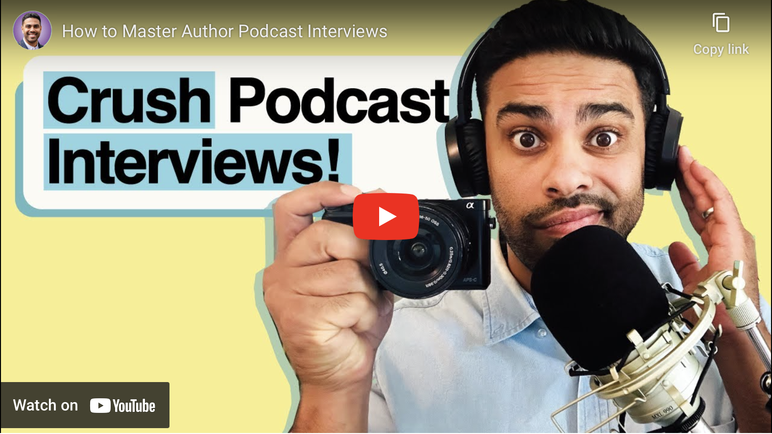 📈Raise Your Author Podcast Interview Skills - Video