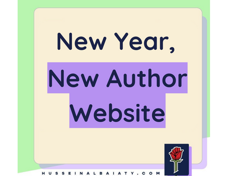 New Year, New Author Website