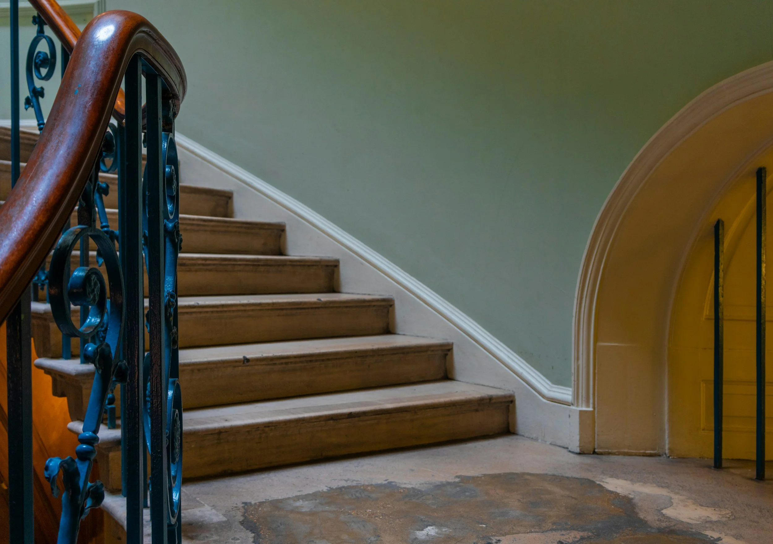 Painted Historic Stairway
