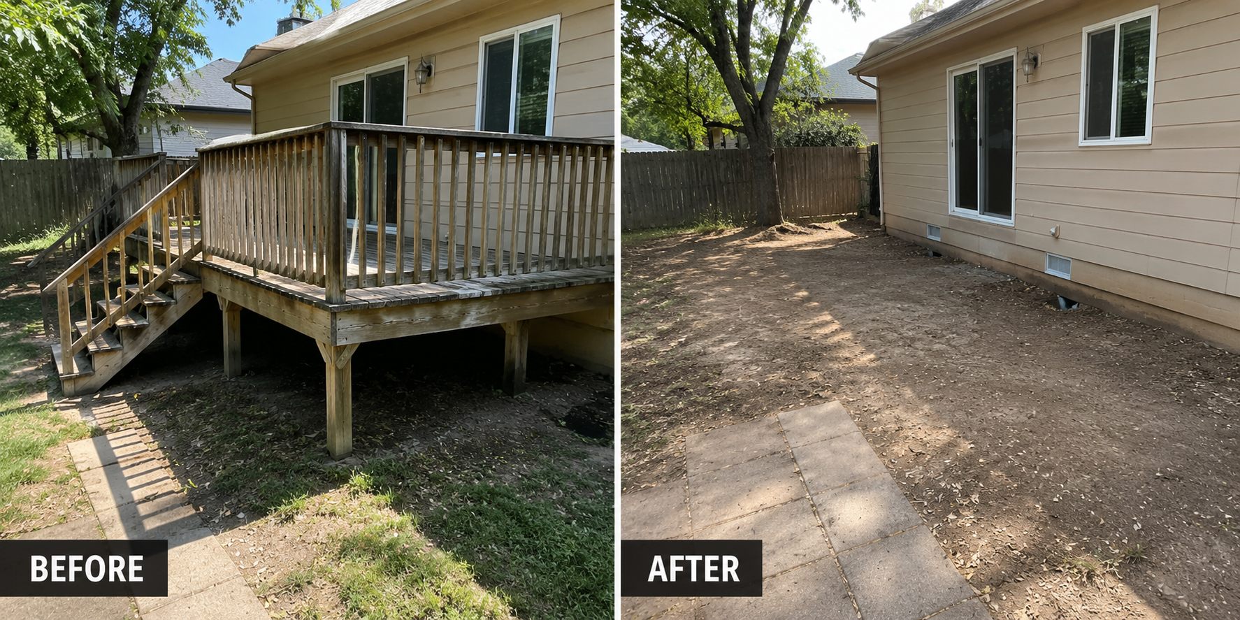 Deck Removal Wichita KS: Fast, Affordable Demolition