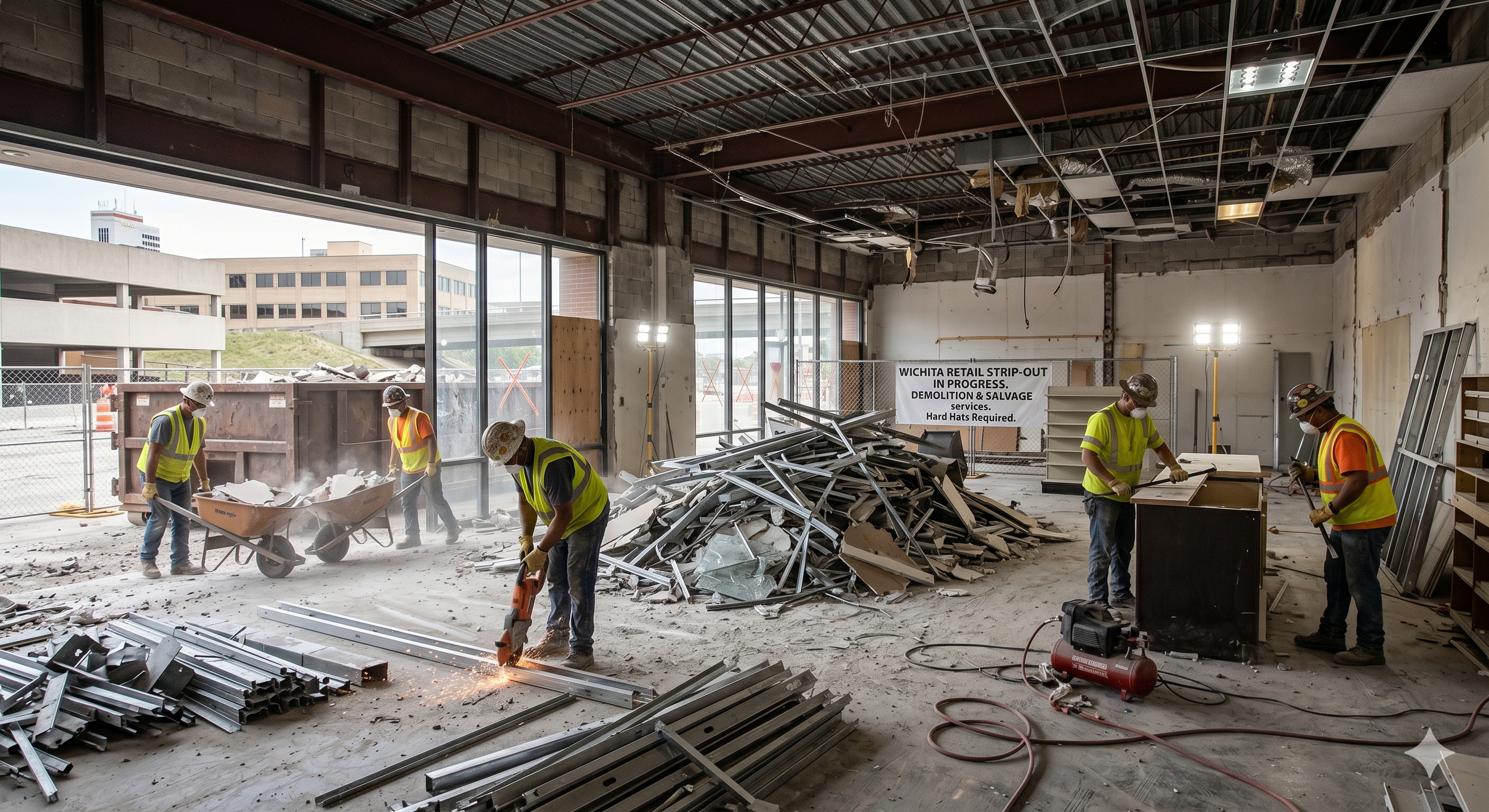 Retail Strip-Out Wichita KS: Fast, Affordable Demo