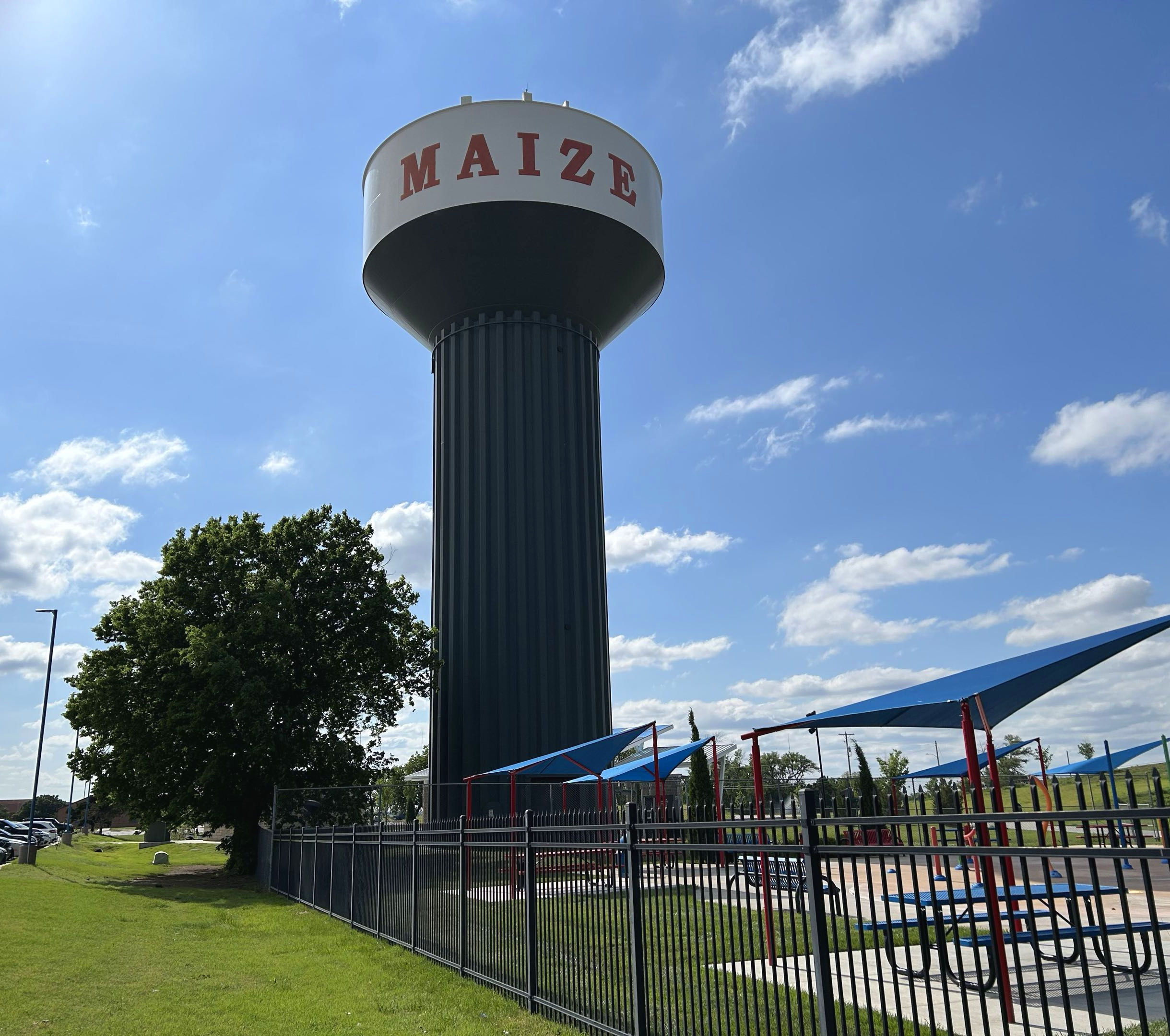 A demolition job in Maize, Kansas.