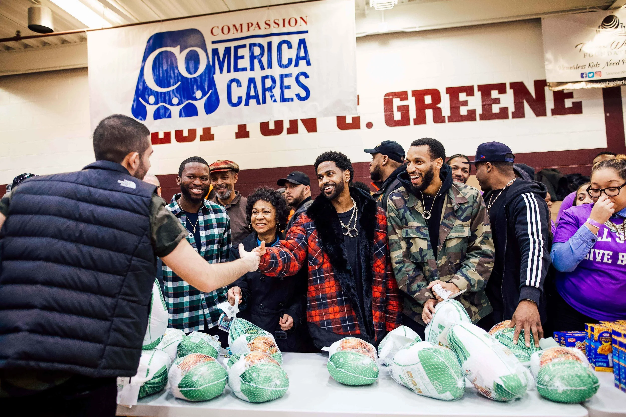 Turkey Drive '18 Allstar Giveback I Big Sean, Gary Payton Derrick Coleman, and many more