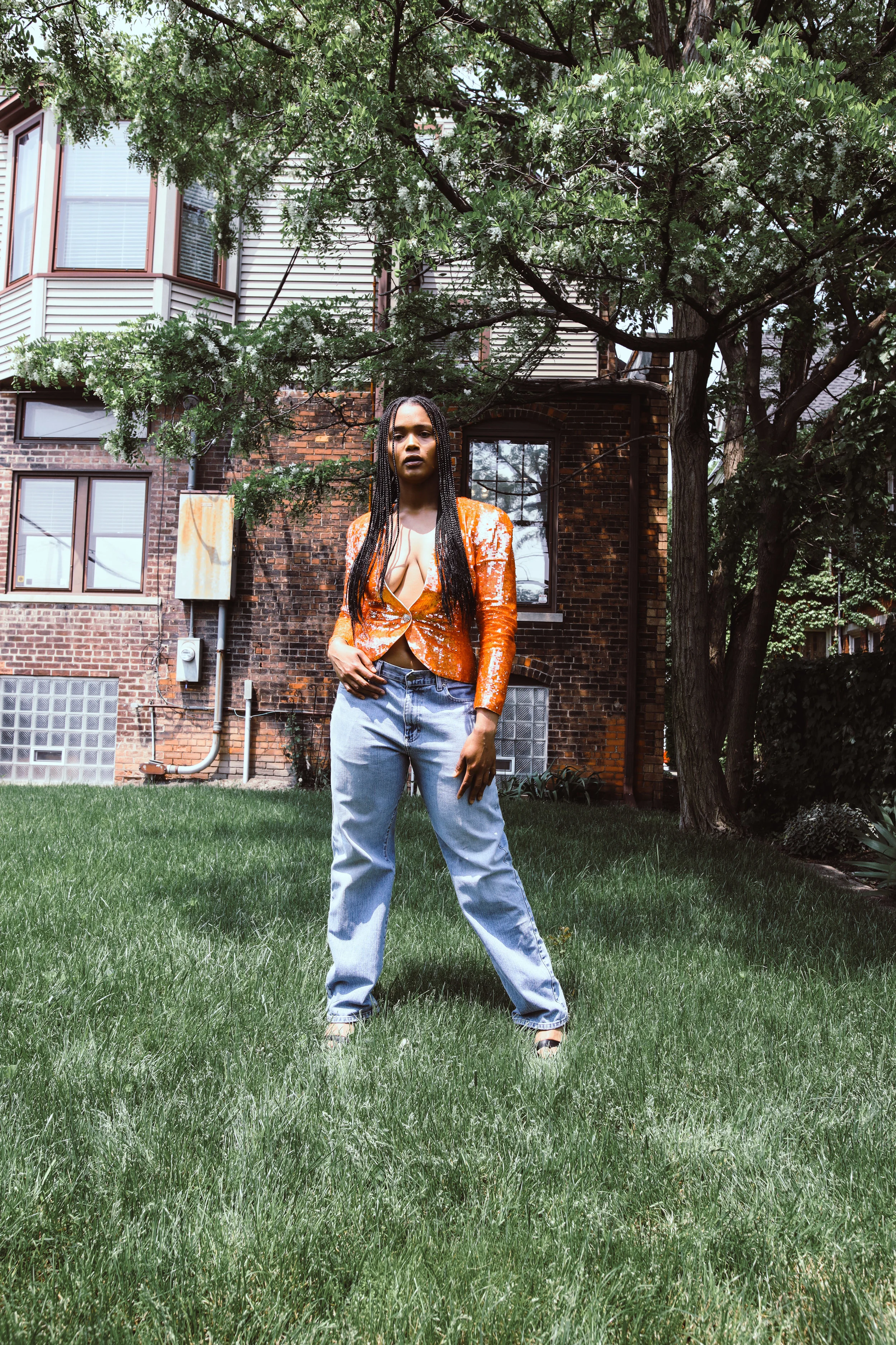Wardrobe Stylist Talin Broussard | Model Kennedi James