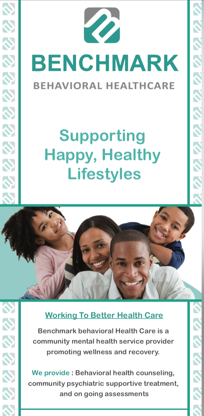 Logo + Branding | Benchmark Behavioral Healthcare