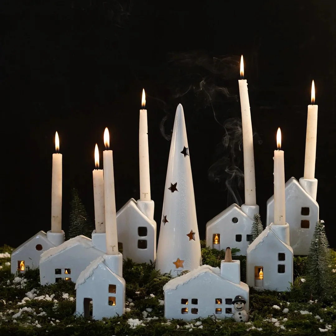 The perfect Christmas touches are waiting for you! Our stunning collection of decorative houses and pines creates the most magical winter scene for your home 🌲 Simply place a candle inside to fill your space with a warm, festive glow. 🕯️

Limited q