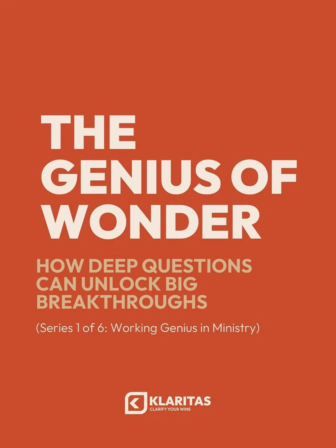If you&rsquo;re always asking &ldquo;Why?&rdquo; or &ldquo;What if?&rdquo;, you might carry the Genius of Wonder.

Wonder is the gut-level sense that something&rsquo;s missing. It spots gaps. It dreams of more. And in ministry, that&rsquo;s gold.

Bu