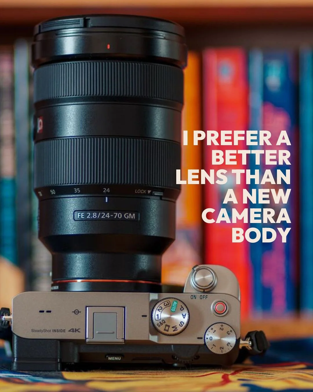 New camera body? Nah. I&rsquo;d rather get a sharper lens.

I&rsquo;m a photography enthusiast, not a professional one.

But I believe: clarity > hype. Every time.

Same goes for churches. Fancy tools, fresh slogans, or bigger budgets won&rsquo;t 