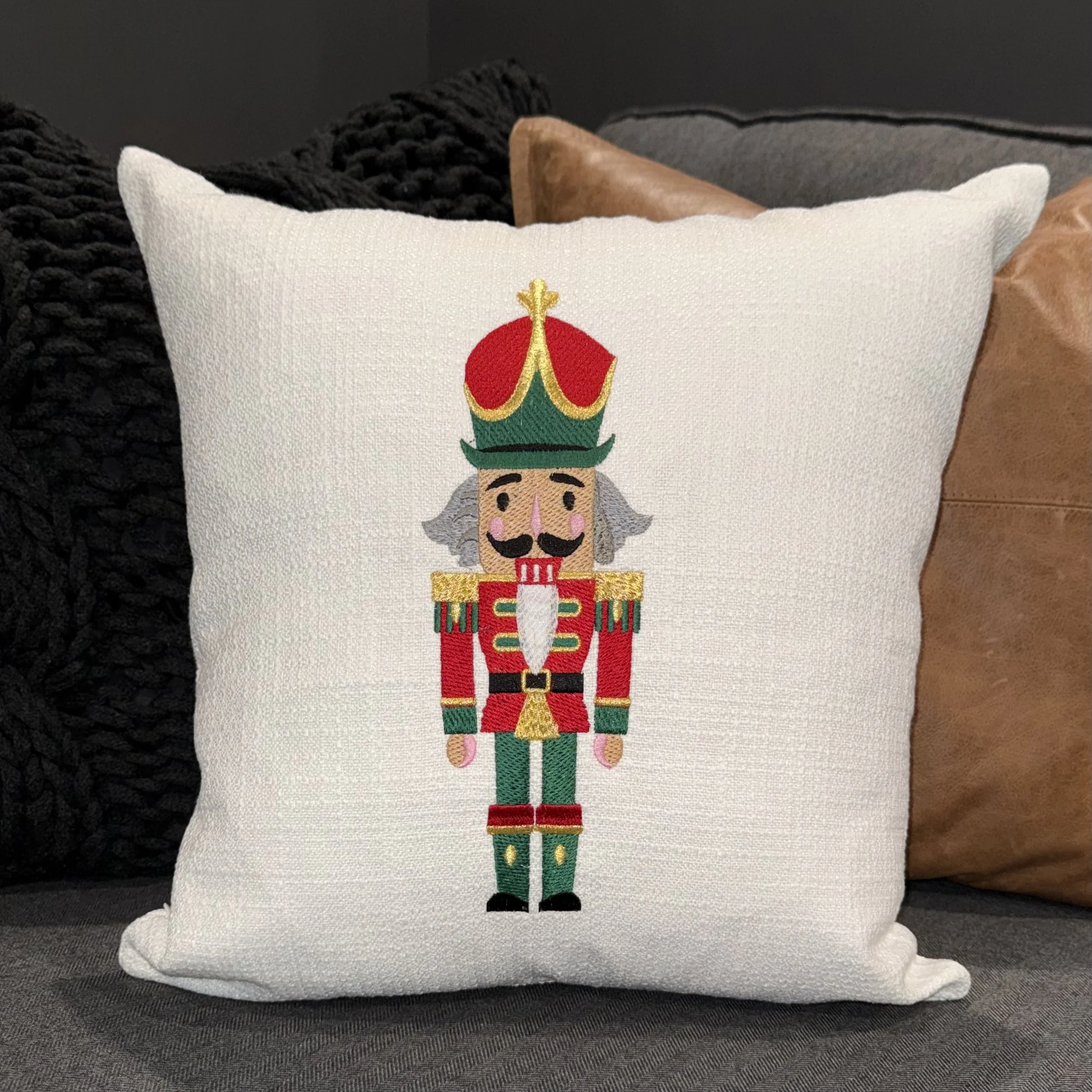 Nutcracker Throw Pillow Covers  - (set of 2)