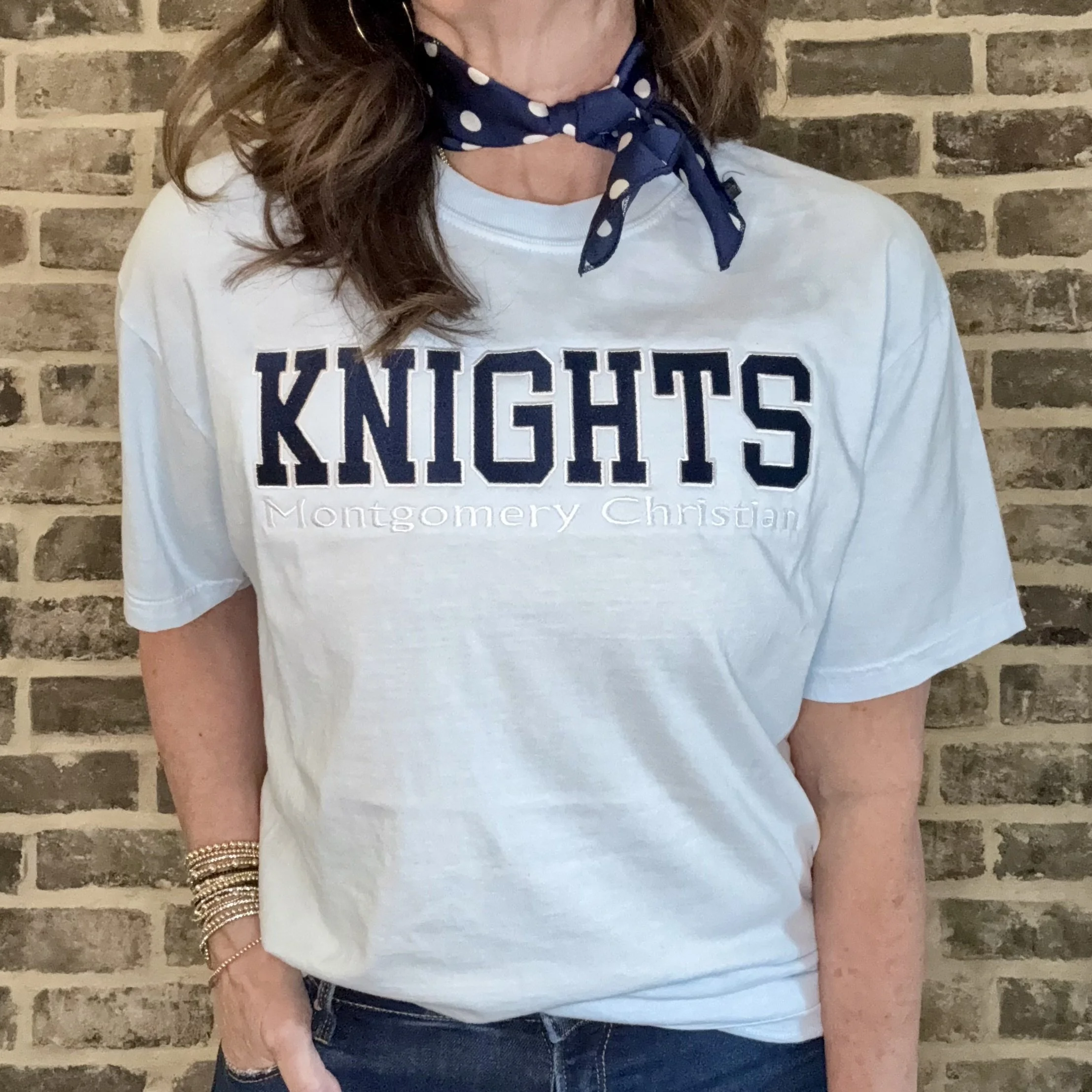 Adult D1 Recruit Tee - Light Blue