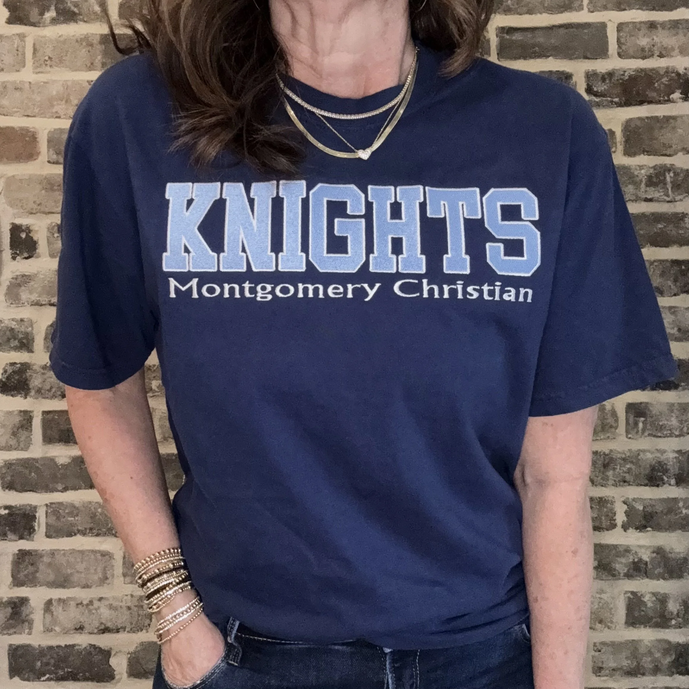 Adult D1 Recruit Tee - Navy