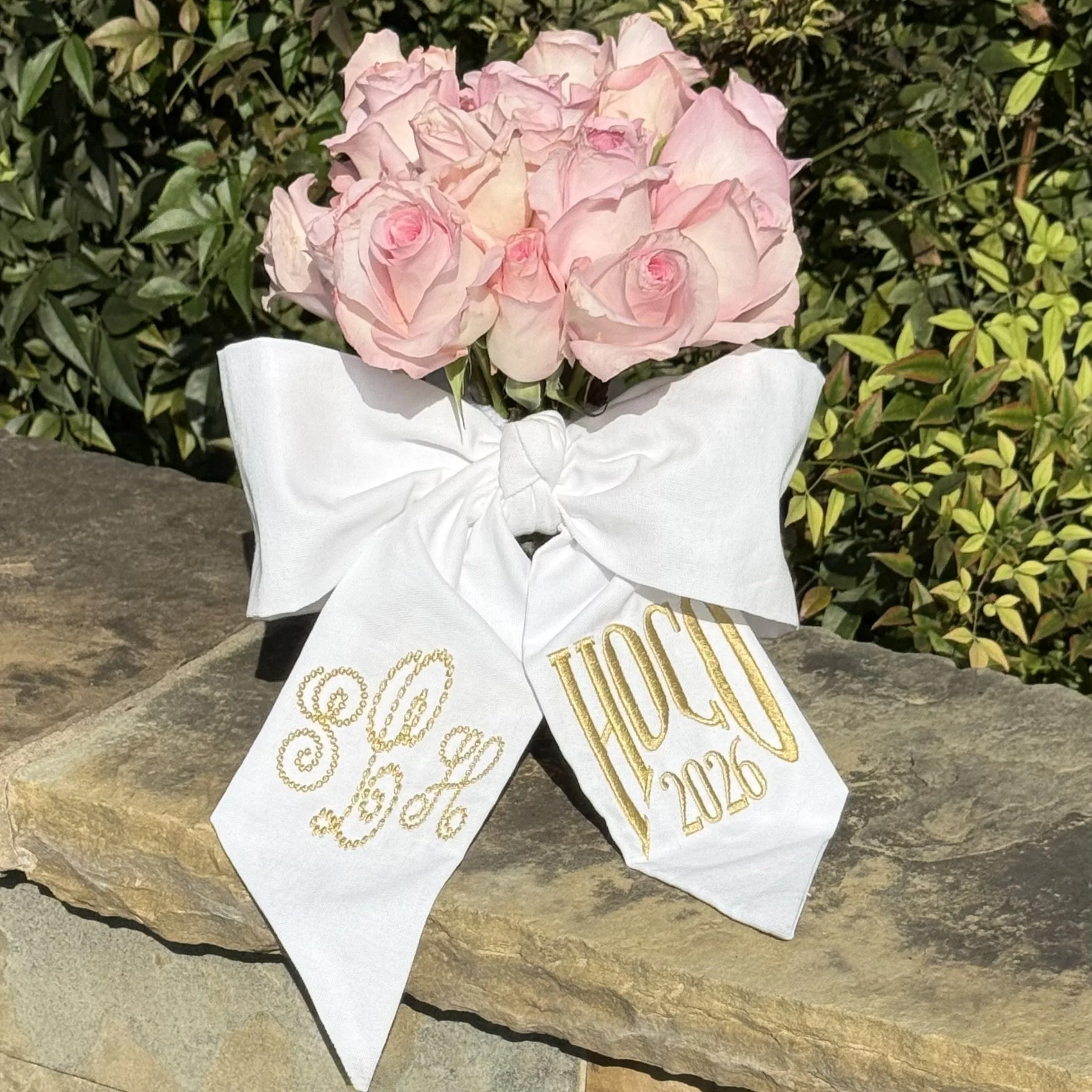 Fancy Pearls Monogram