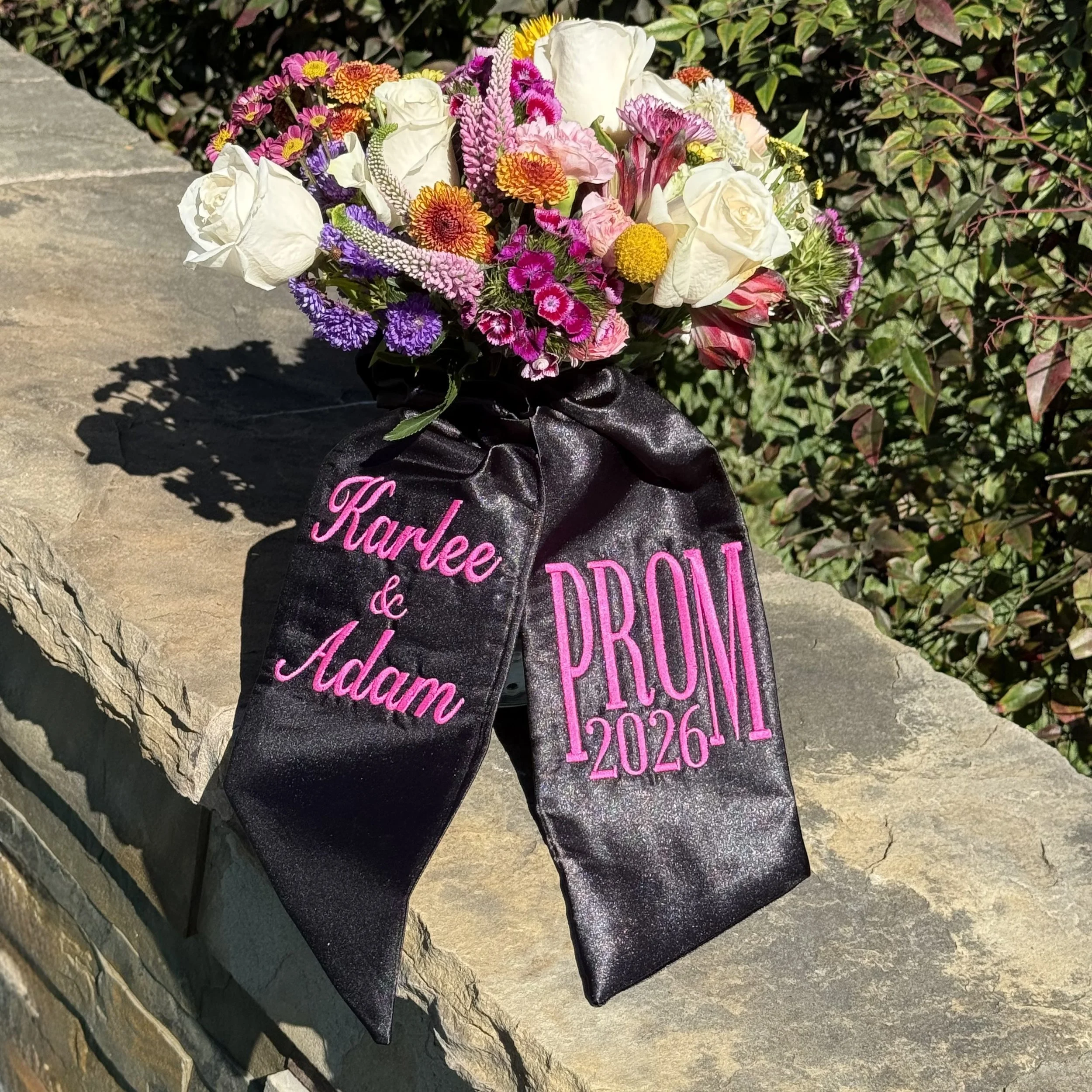 Traditional Script - Her Name & His Name