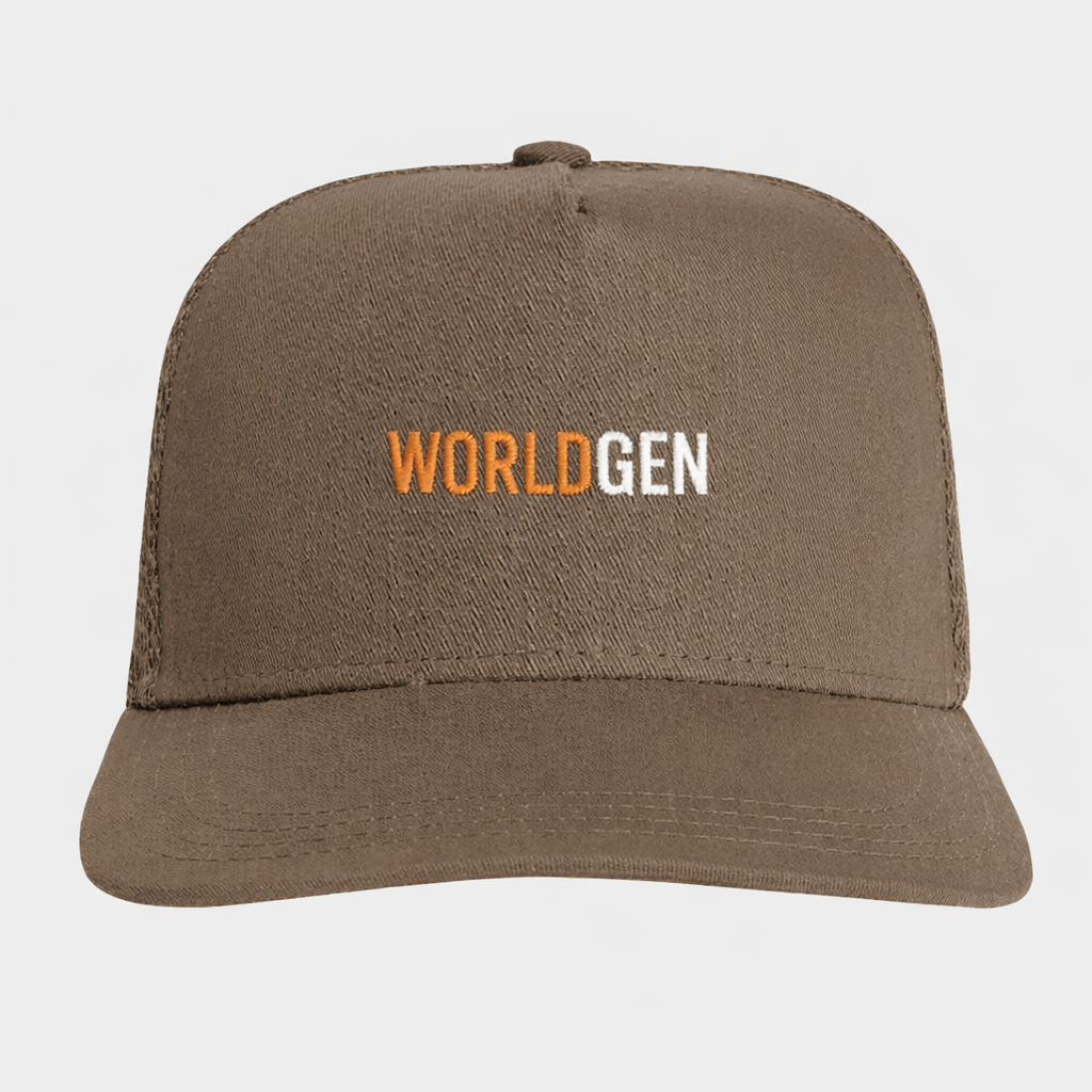 Walnut embroided Trucker cap.png