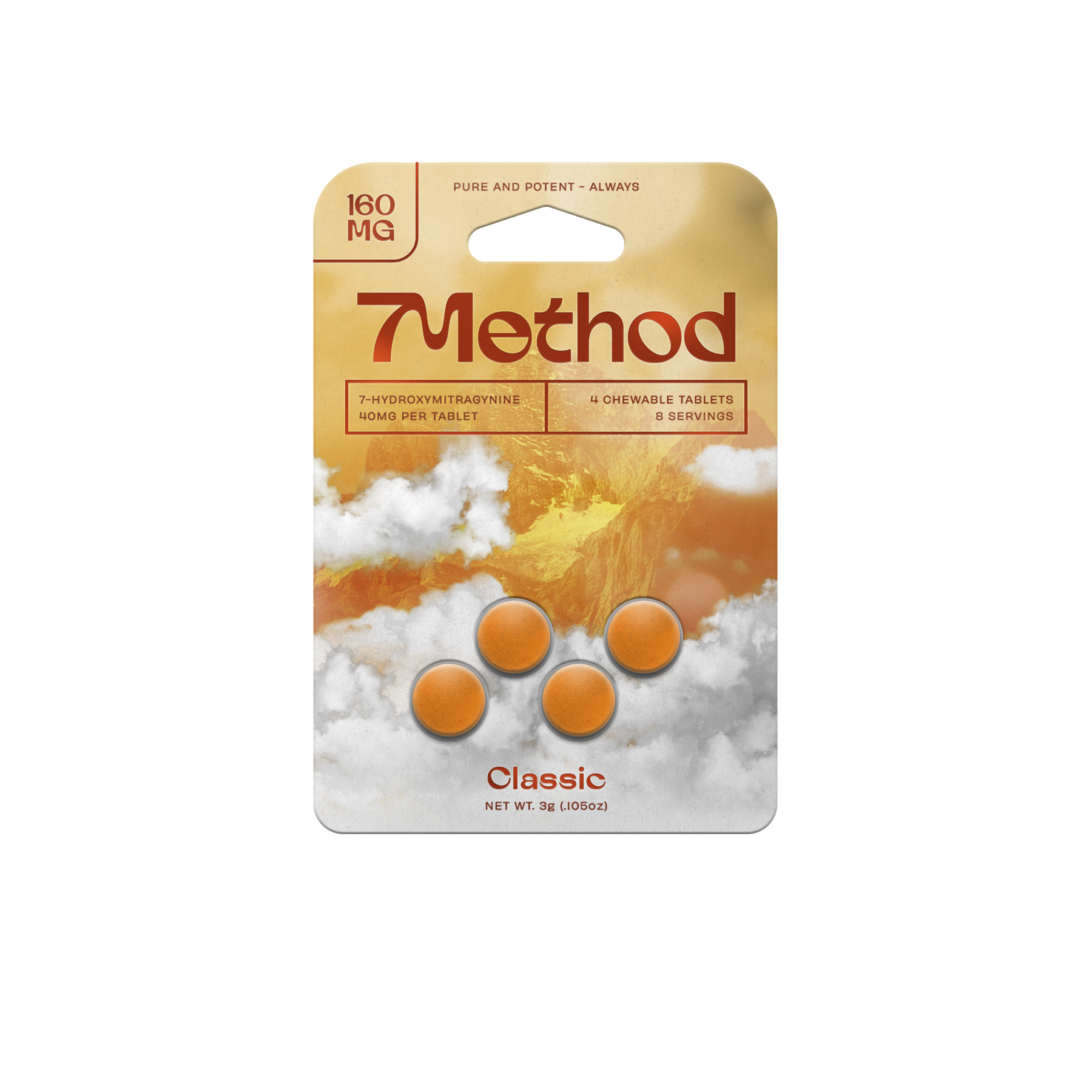 4-Count / 160mg / Classic