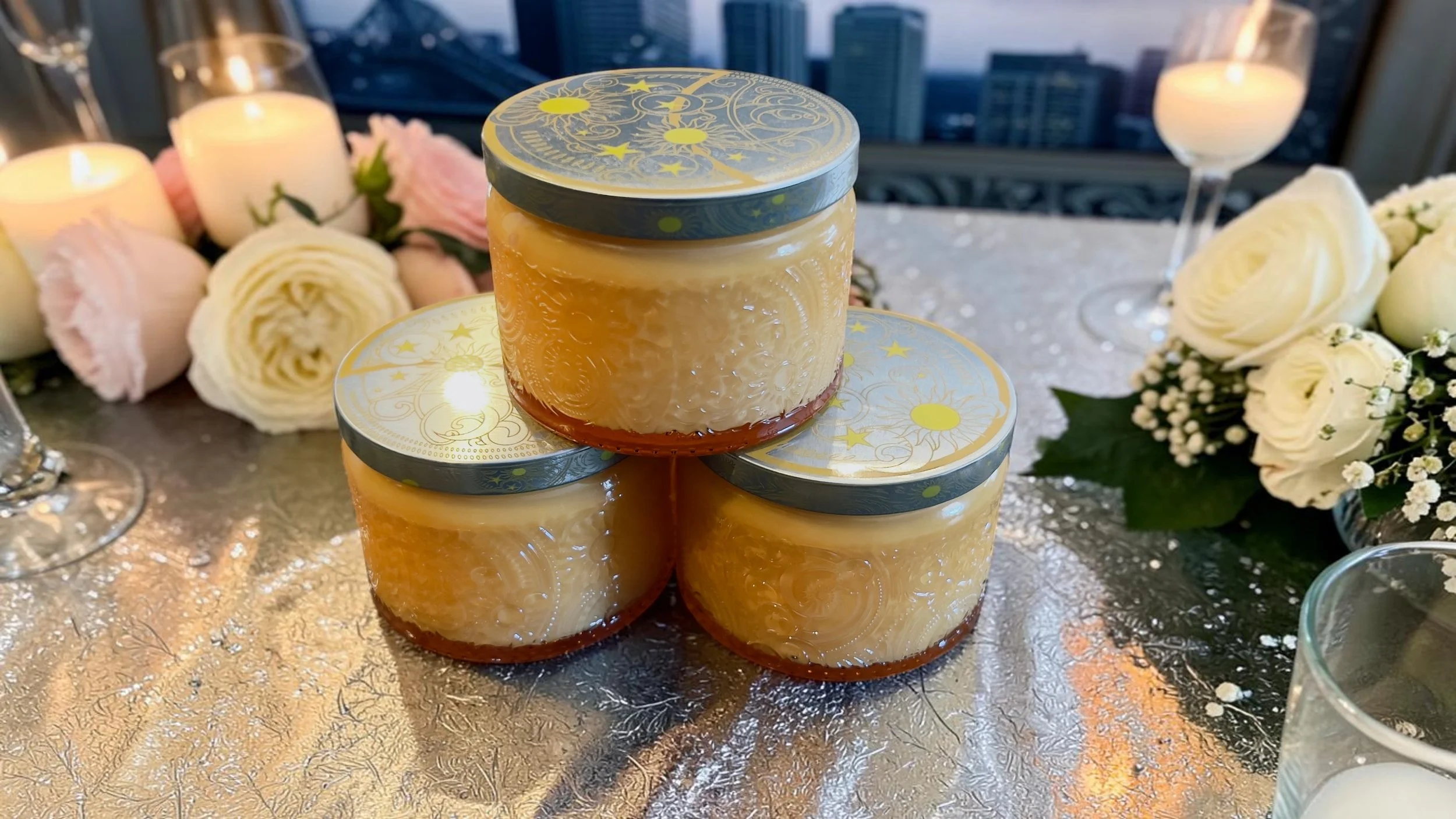 Sunny Moon and Stars jar - New Scents