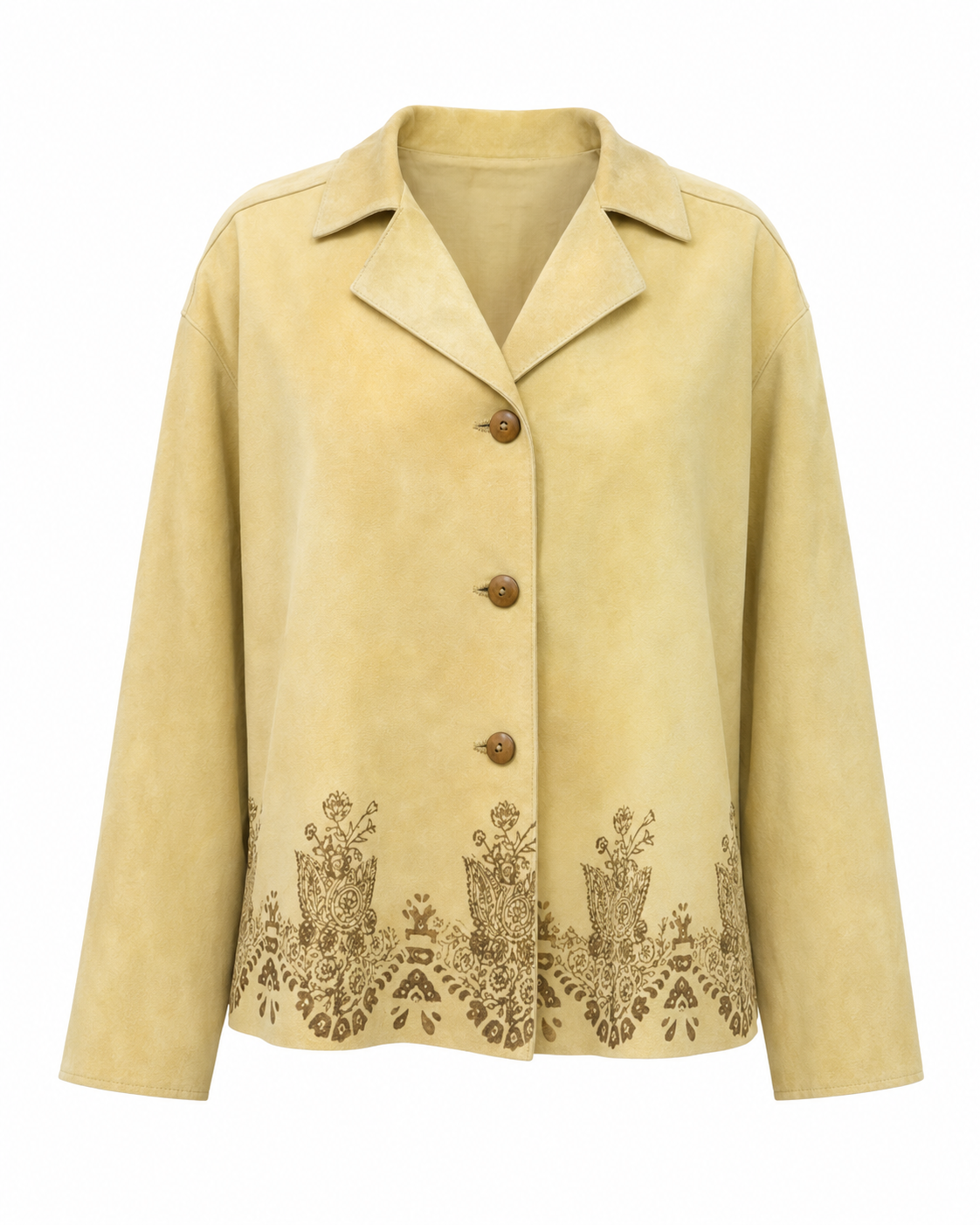 752S - YELLOW SUEDE - FRONT