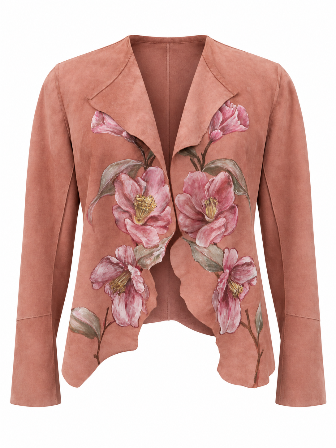 724QS - PINK BLUSH SUEDE - FRONT