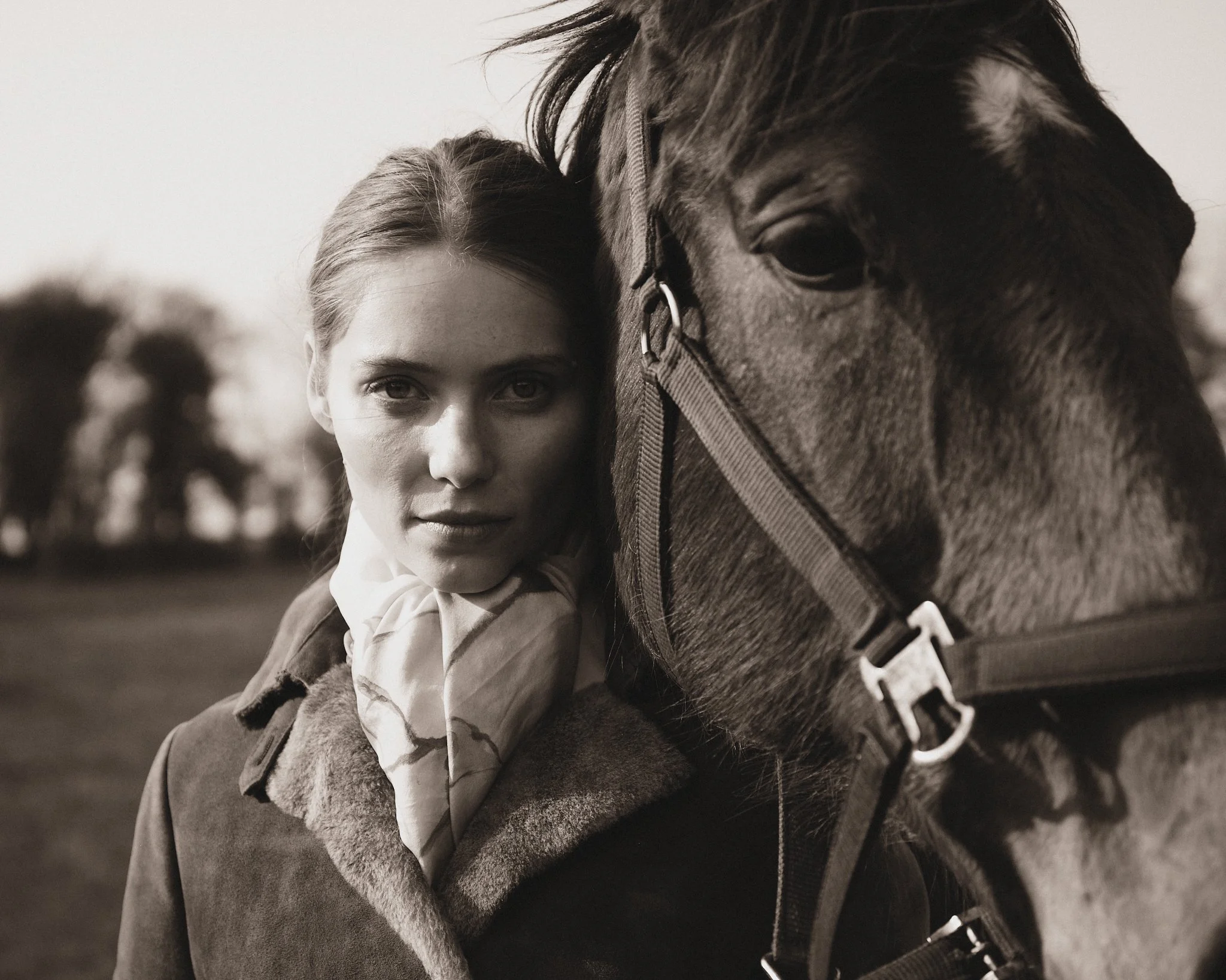 An equestrian moment. Poised, grounded, unspoken.