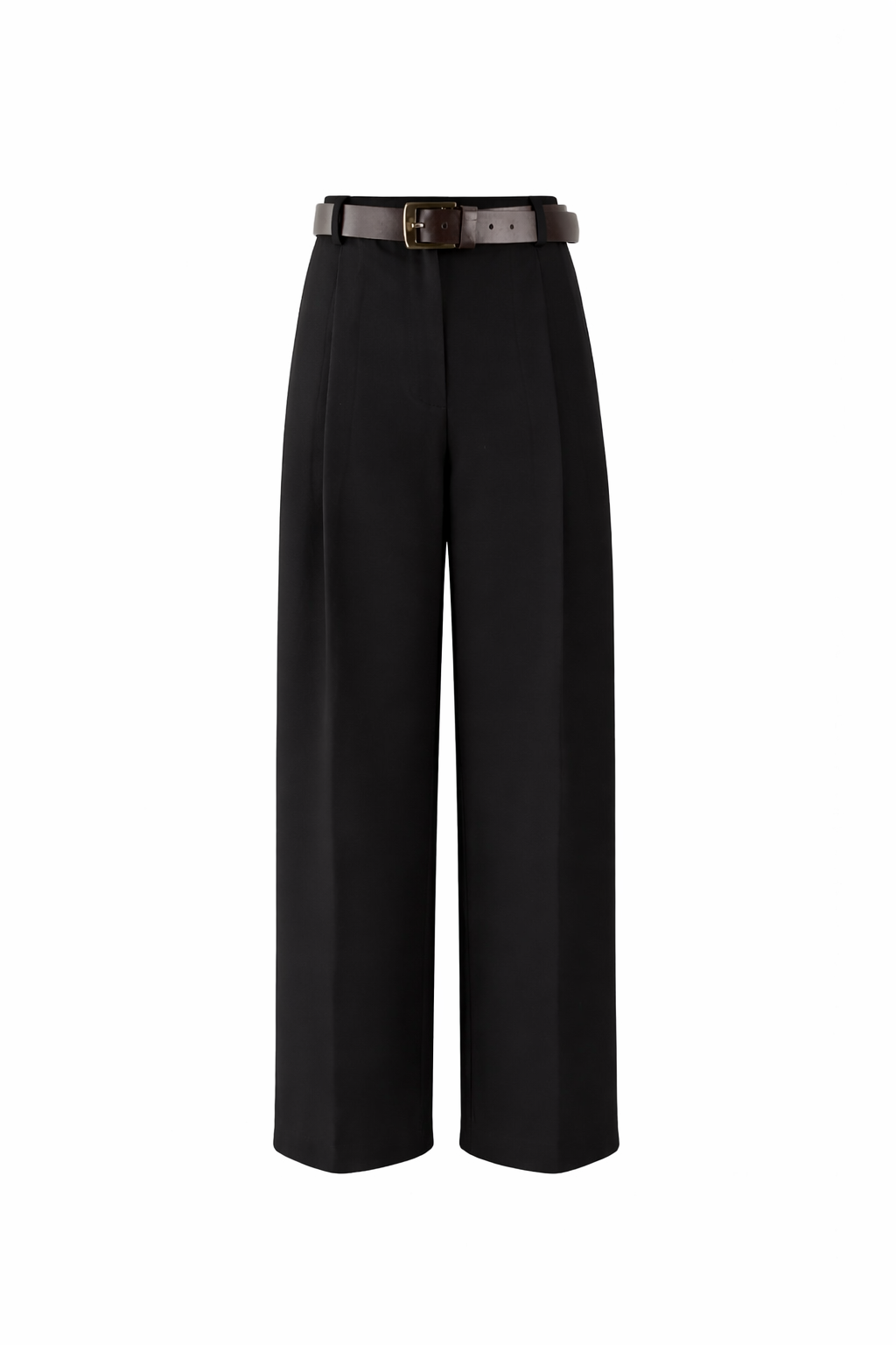 Style - BK26046 , Description - Double Tuck Gents Pants  , Material - Suiting Fabric  , Colour - Black , Siz.png
