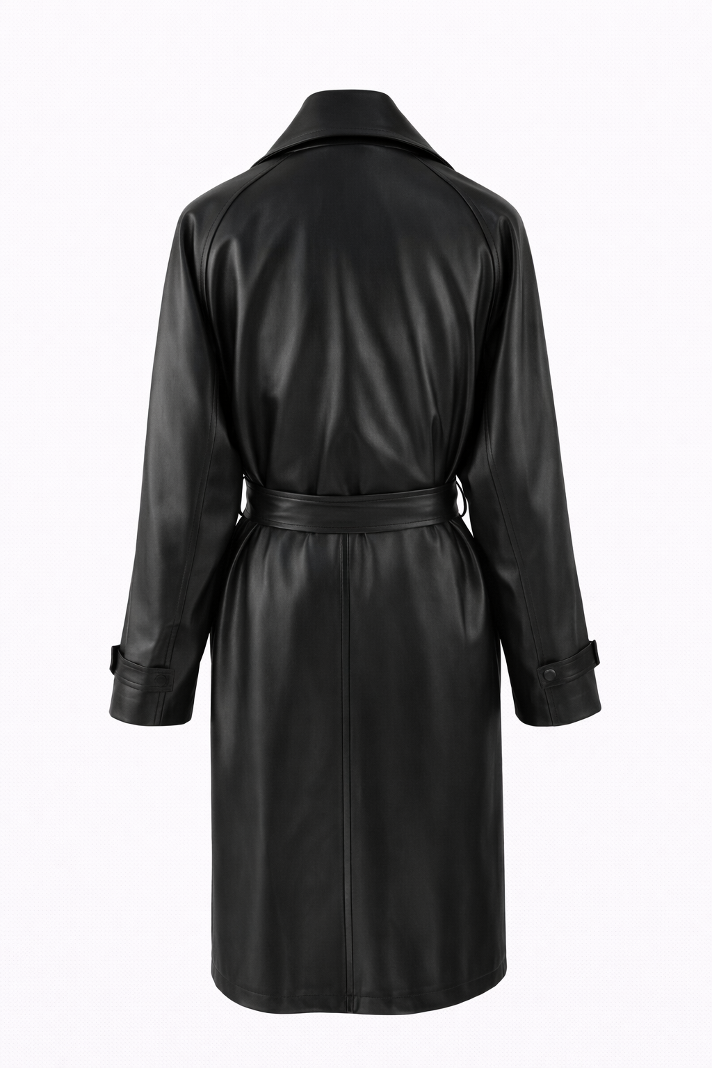 Style - BK26016 , Description - RAGLAN TRENCH  , Material - LEATHER  CHECK  NYLON SATIN  , Colou (3).png