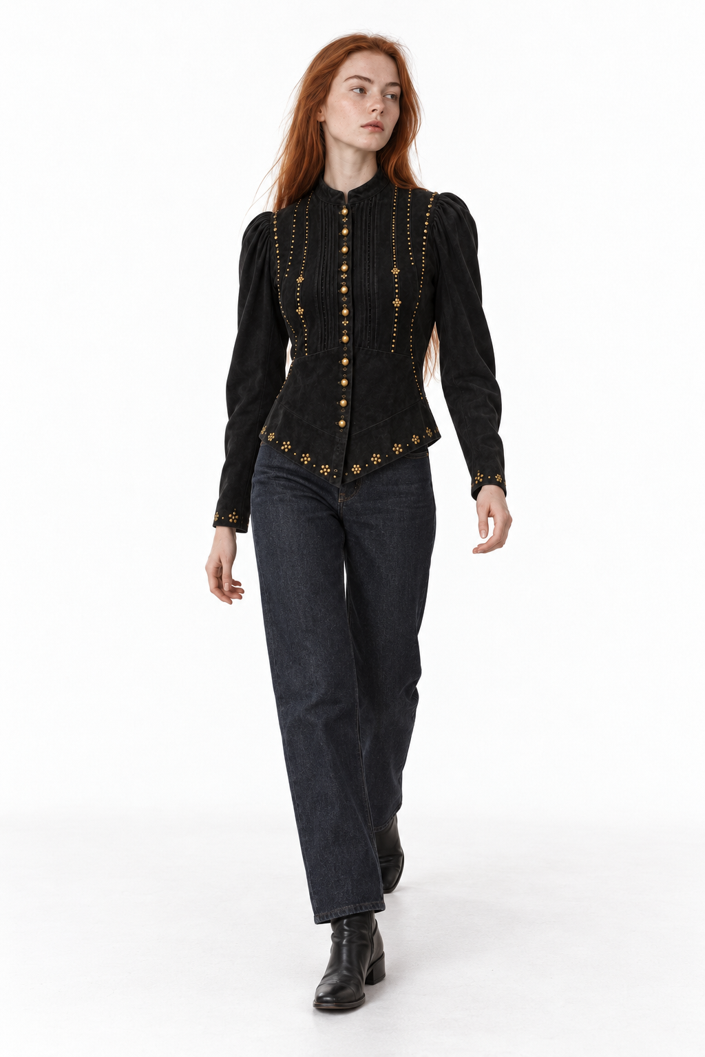 SD730 - BLACK SUEDE MODEL APPROVED REDHEAD.png