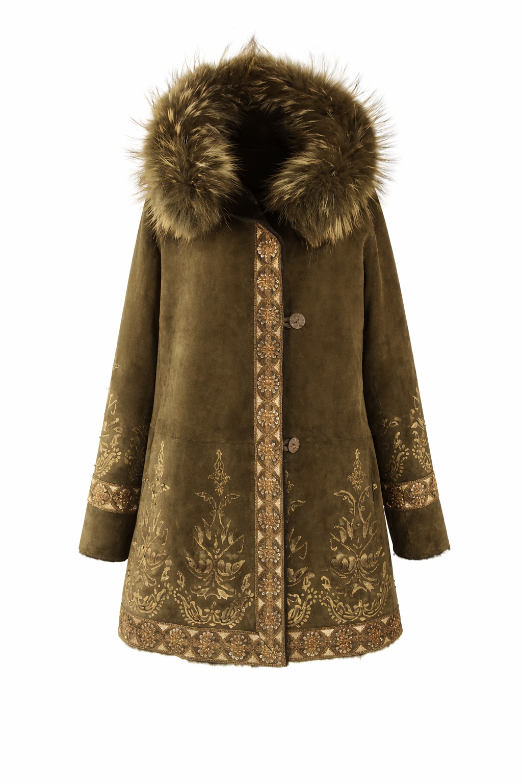 Style - ED26339 , Description - ALEX DEEP FOREST PARKA  , Material - MERINILLOS  , Colour - KHAKI.png
