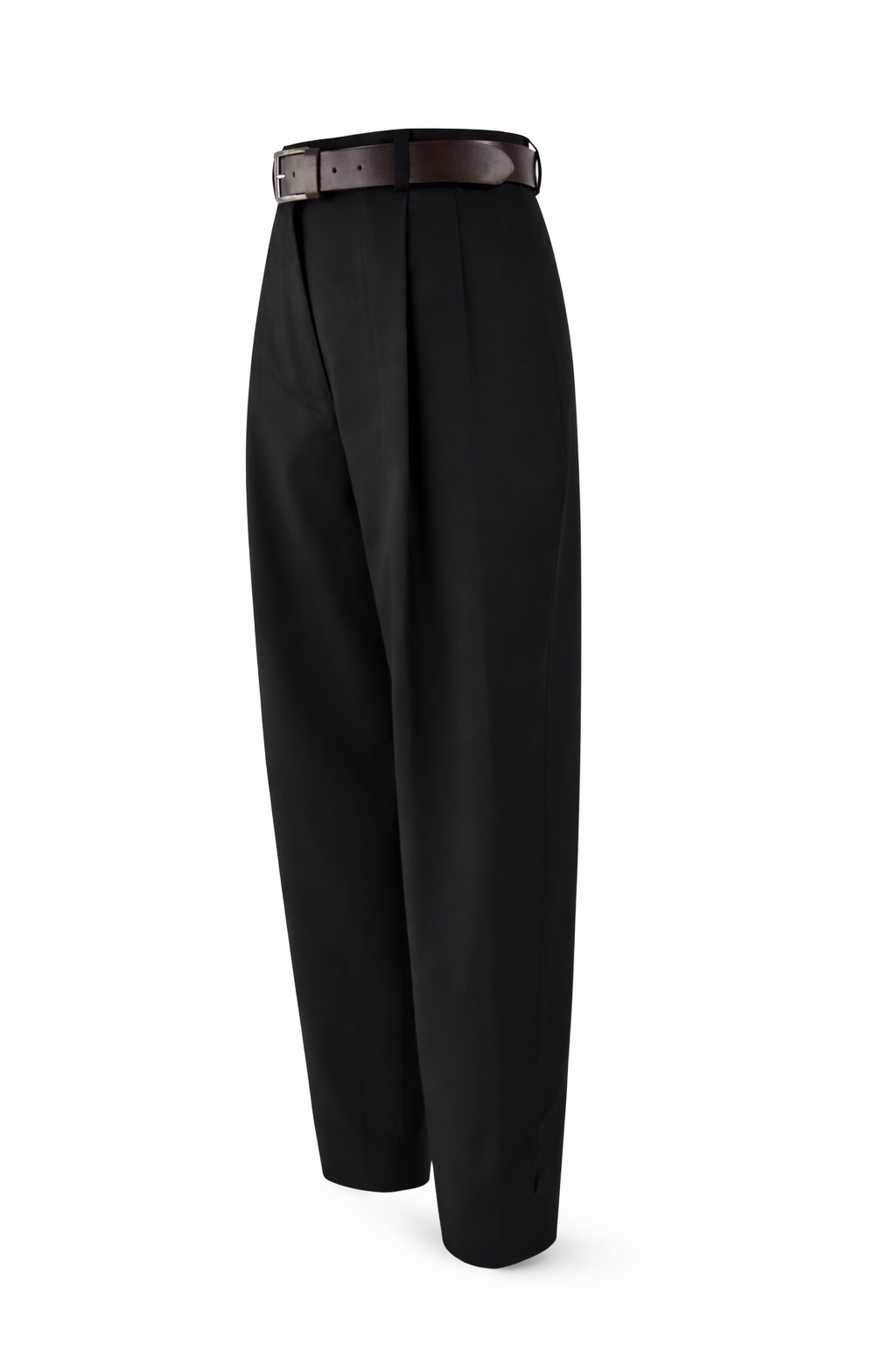 Style - BK26046 , Description - Double Tuck Gents Pants  , Material - Suiting Fabric  , Colour - Black , S (3).png